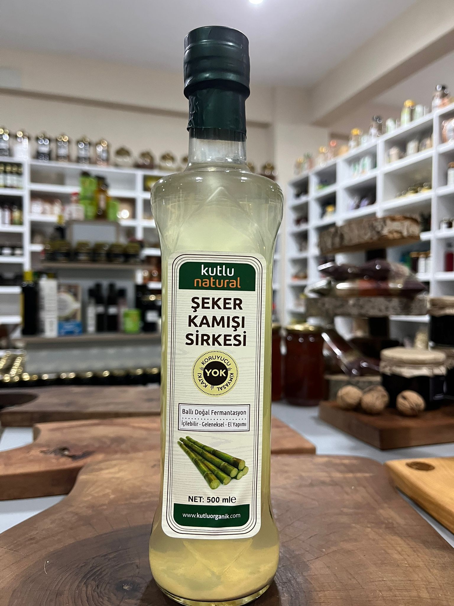500 ML Düzce Şeker Kamışı Sirkesi
