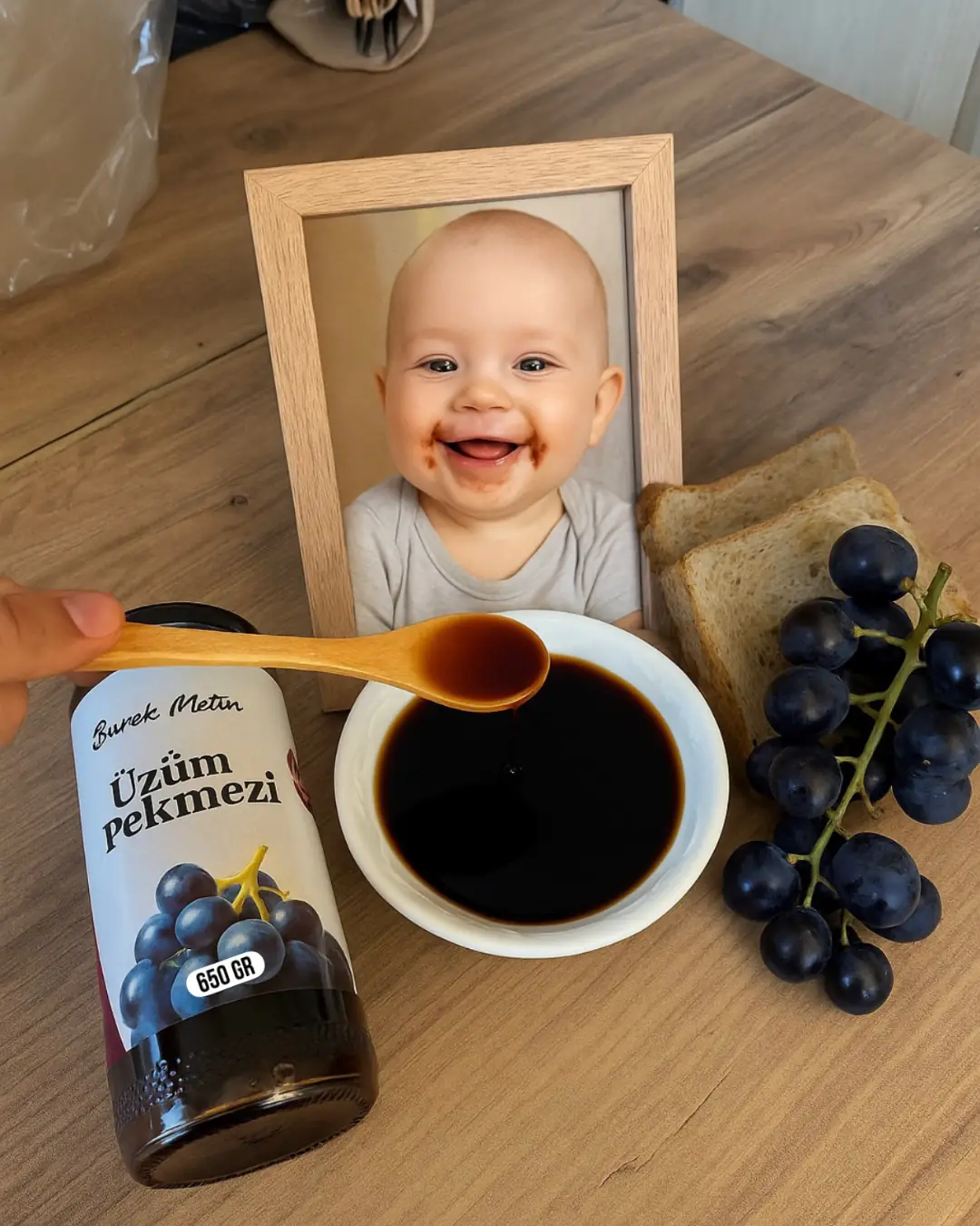 Şekersiz Üzüm Pekmezi 650 G