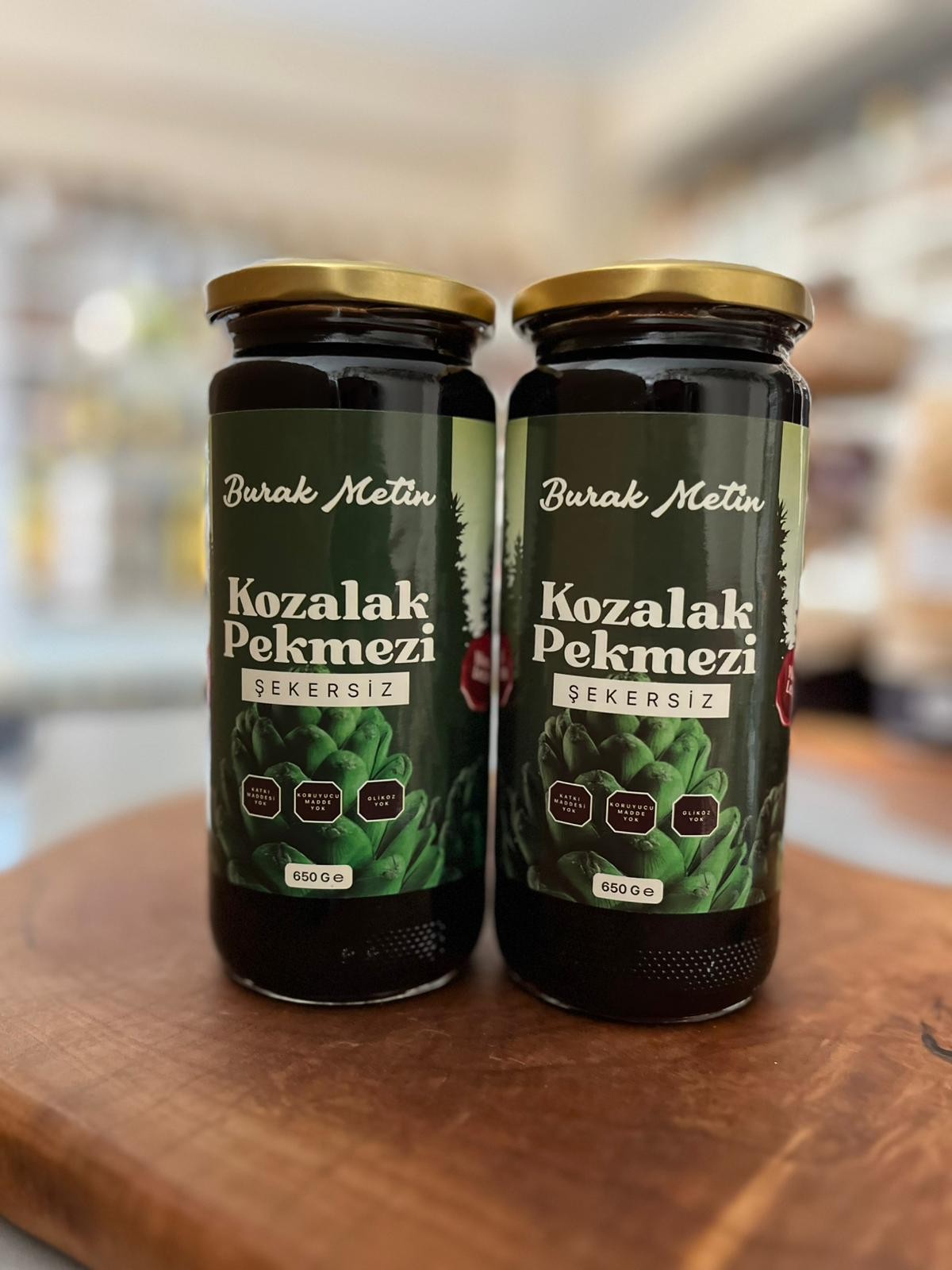 Şekersiz Kozalak Pekmezi 650 GR (Şekersiz)