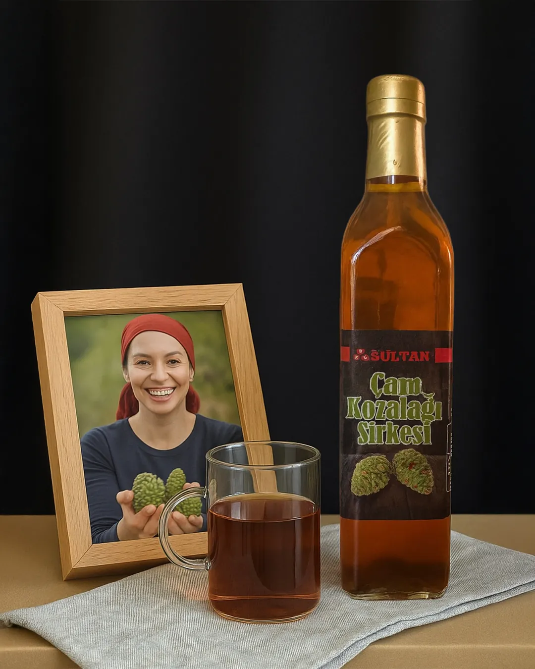 Çam Kozalağı Sirkesi 500 ML