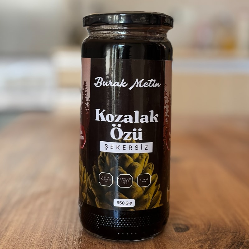 Şekersiz Kozalak Özü 650 G