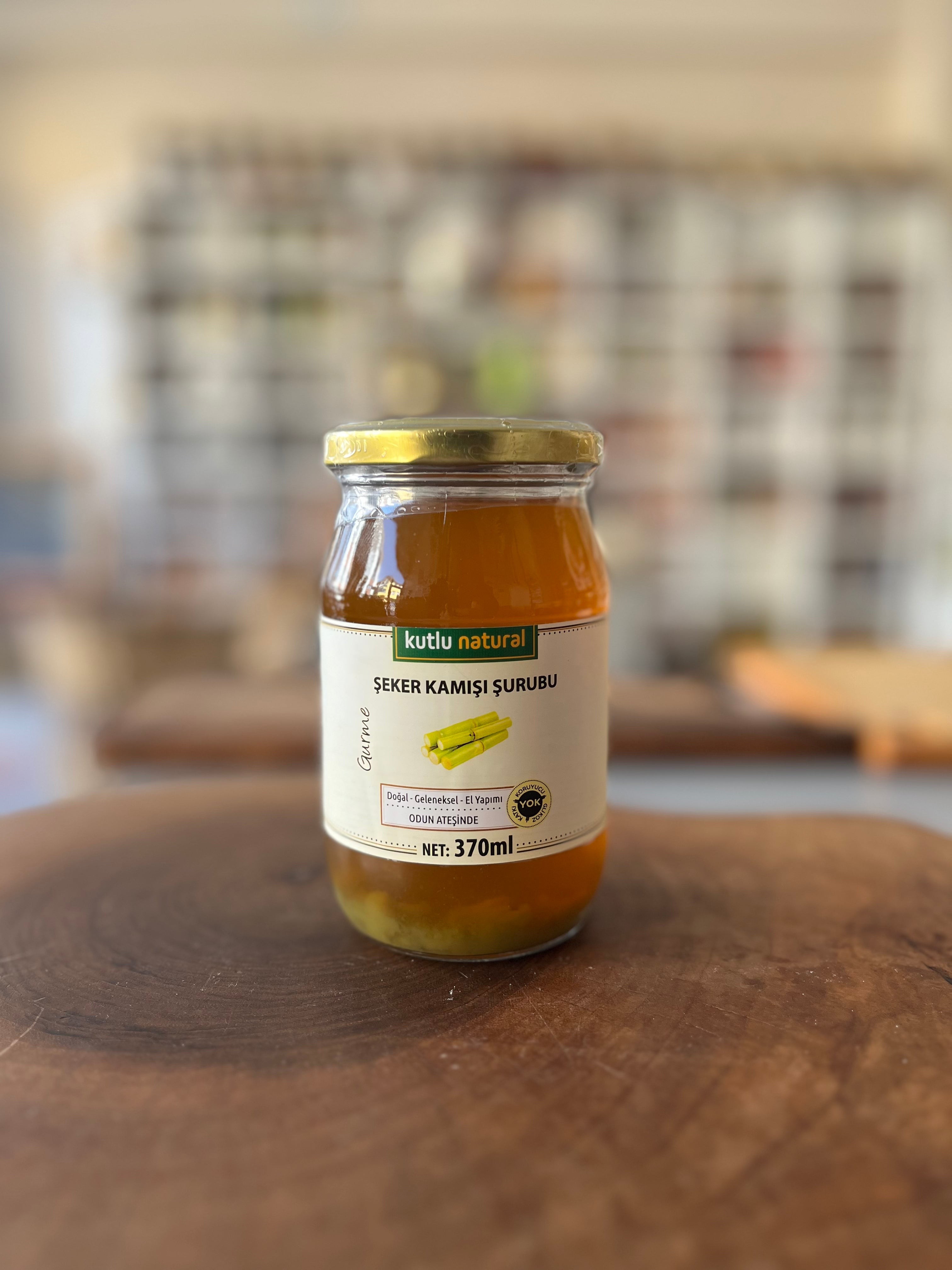 Şeker Kamışı Öz Suyu 370 ML (İlave hiç bir şey içermez)