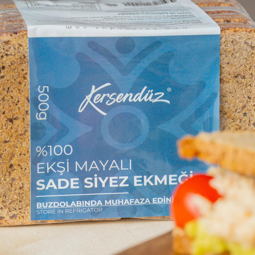 Siyez Ekşi Mayalı Sade Ekmek - 500 g