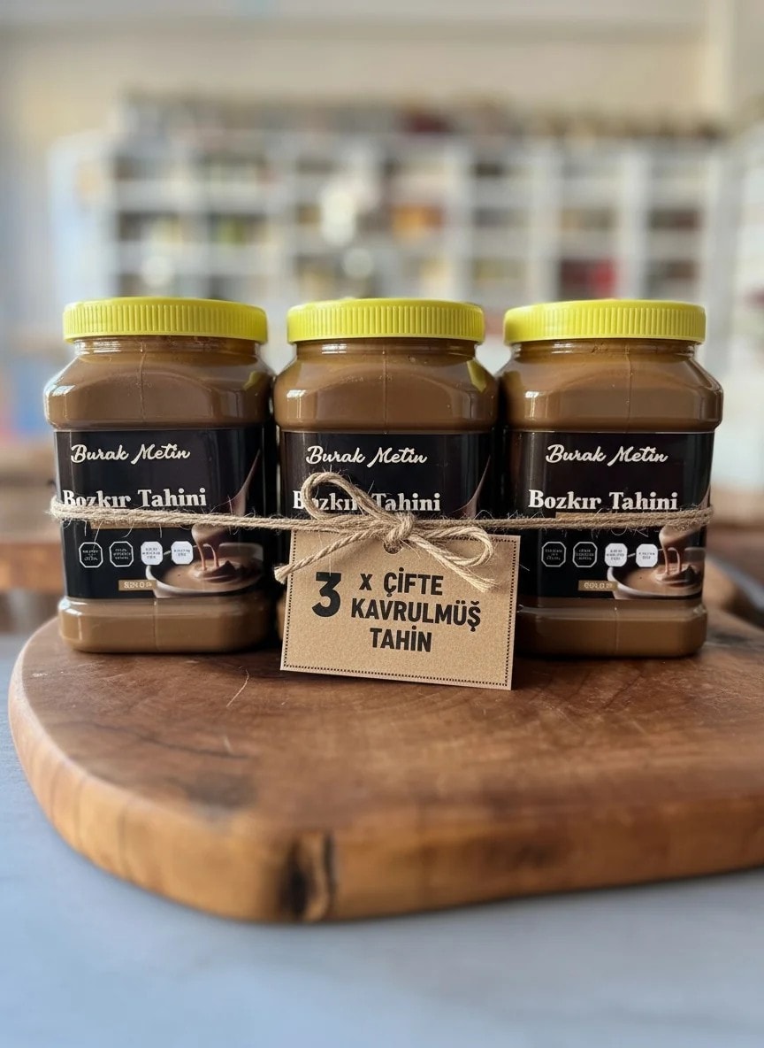 3 x Çifte Kavrulmuş Tahin 935 GR (Çok Al Az Öde)