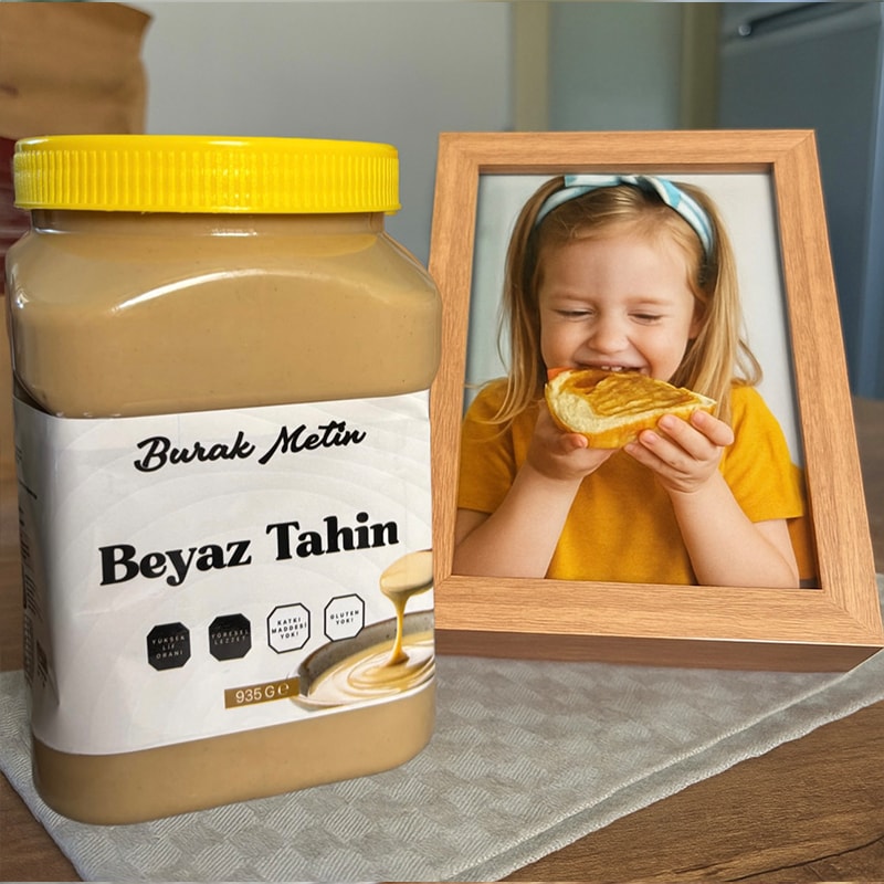 Beyaz Çiğ Tahin 935g (Kavrulmamış)