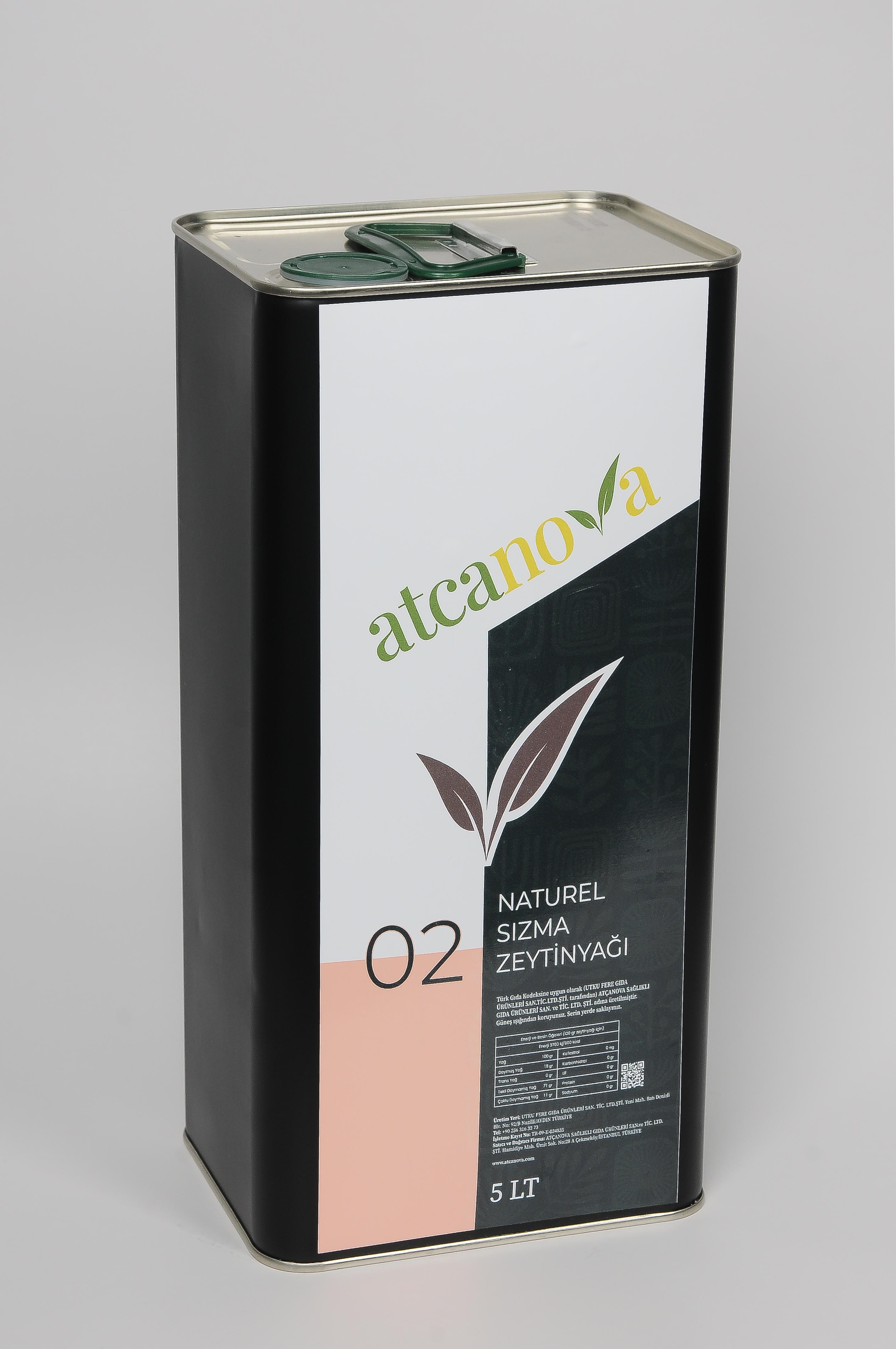 Naturel Sızma Zeytinyağı 5 Lt