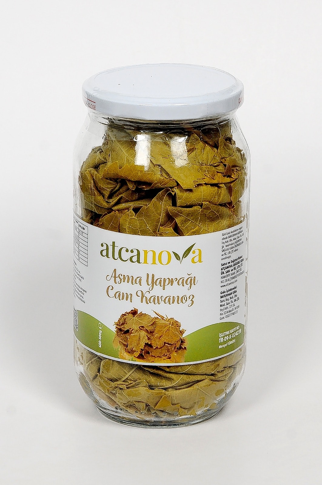 Asma Yaprağı  (1 lt cam kavanoz )(yeni sezon)