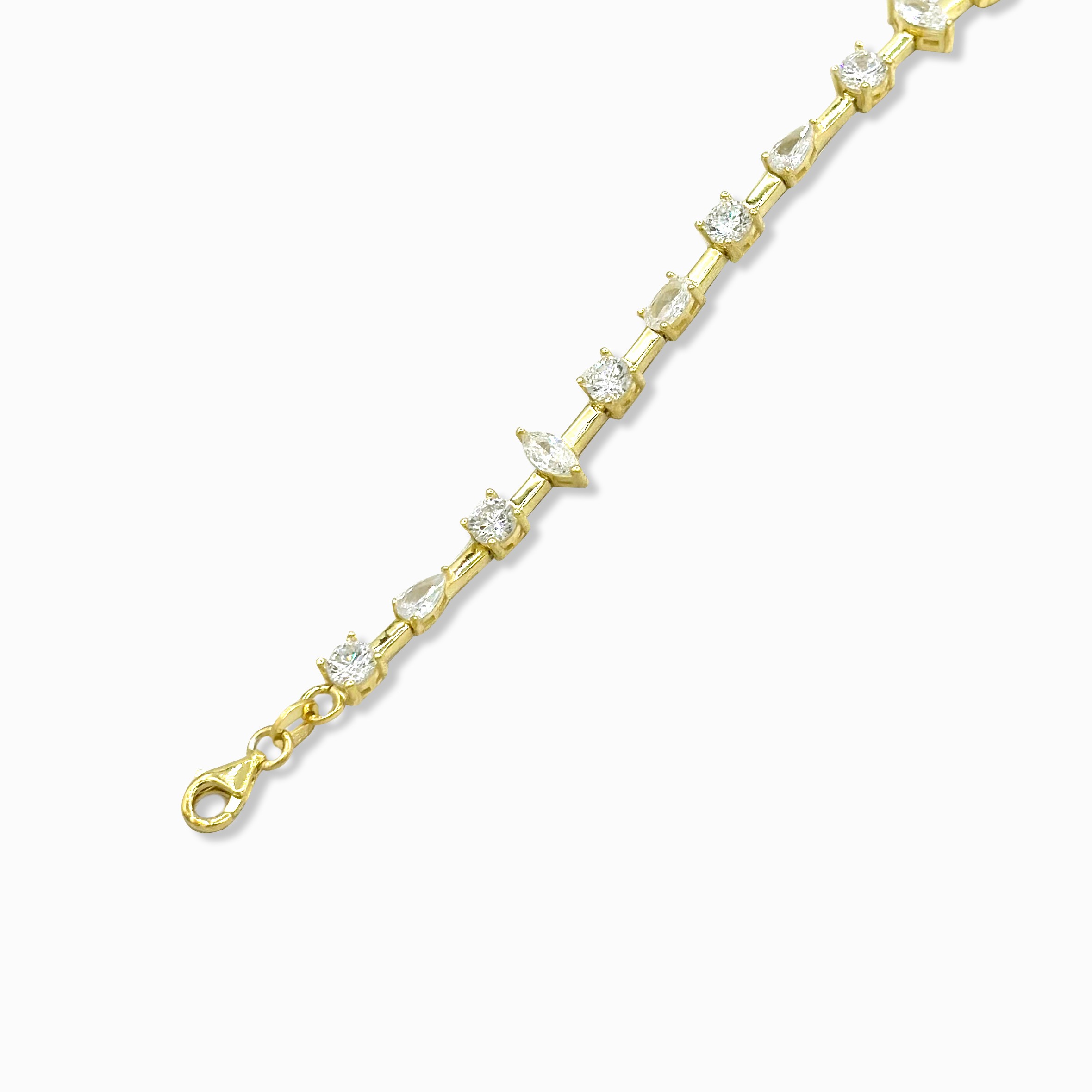 Marquise Waterway Bracelet - Gold