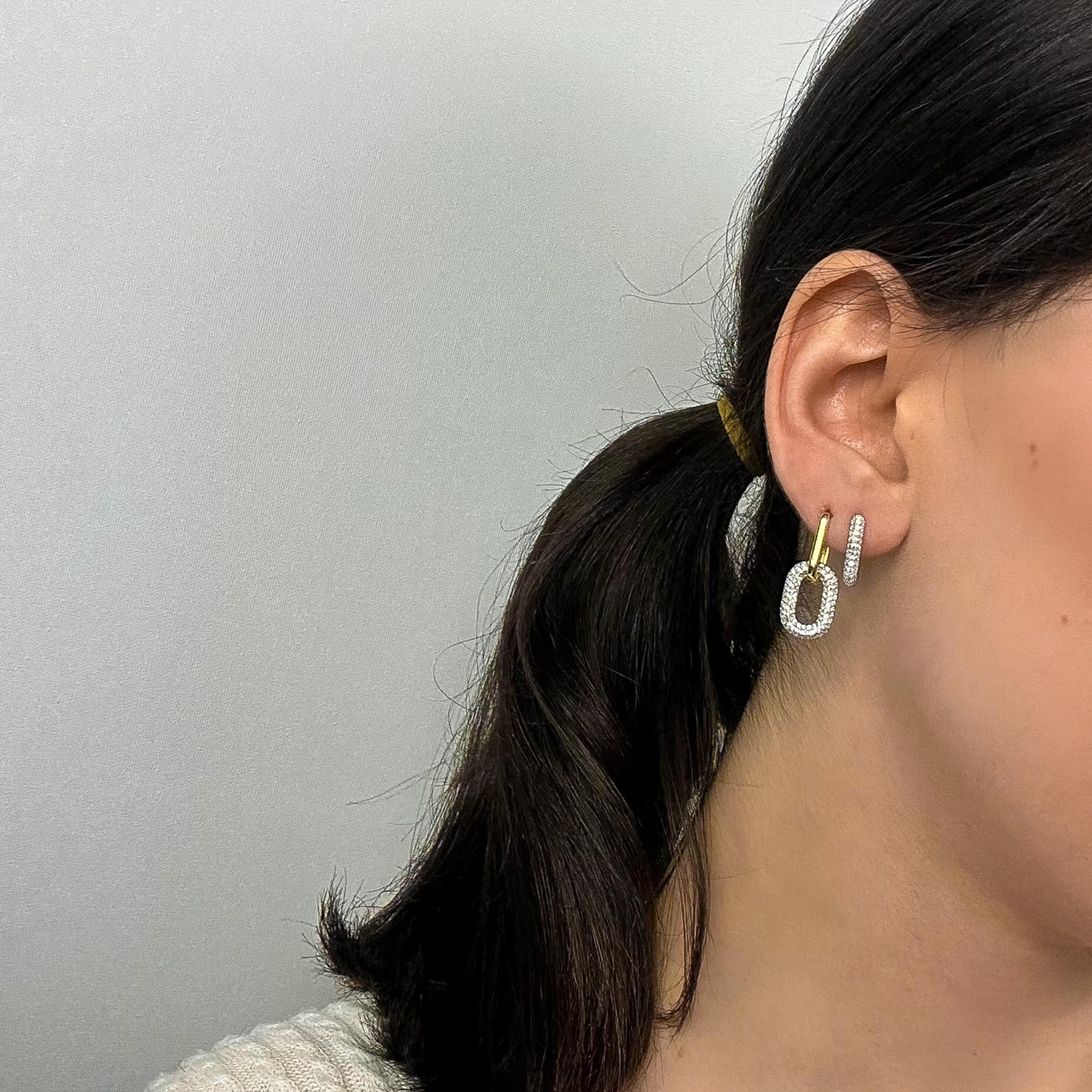 Zirconclip Earrings