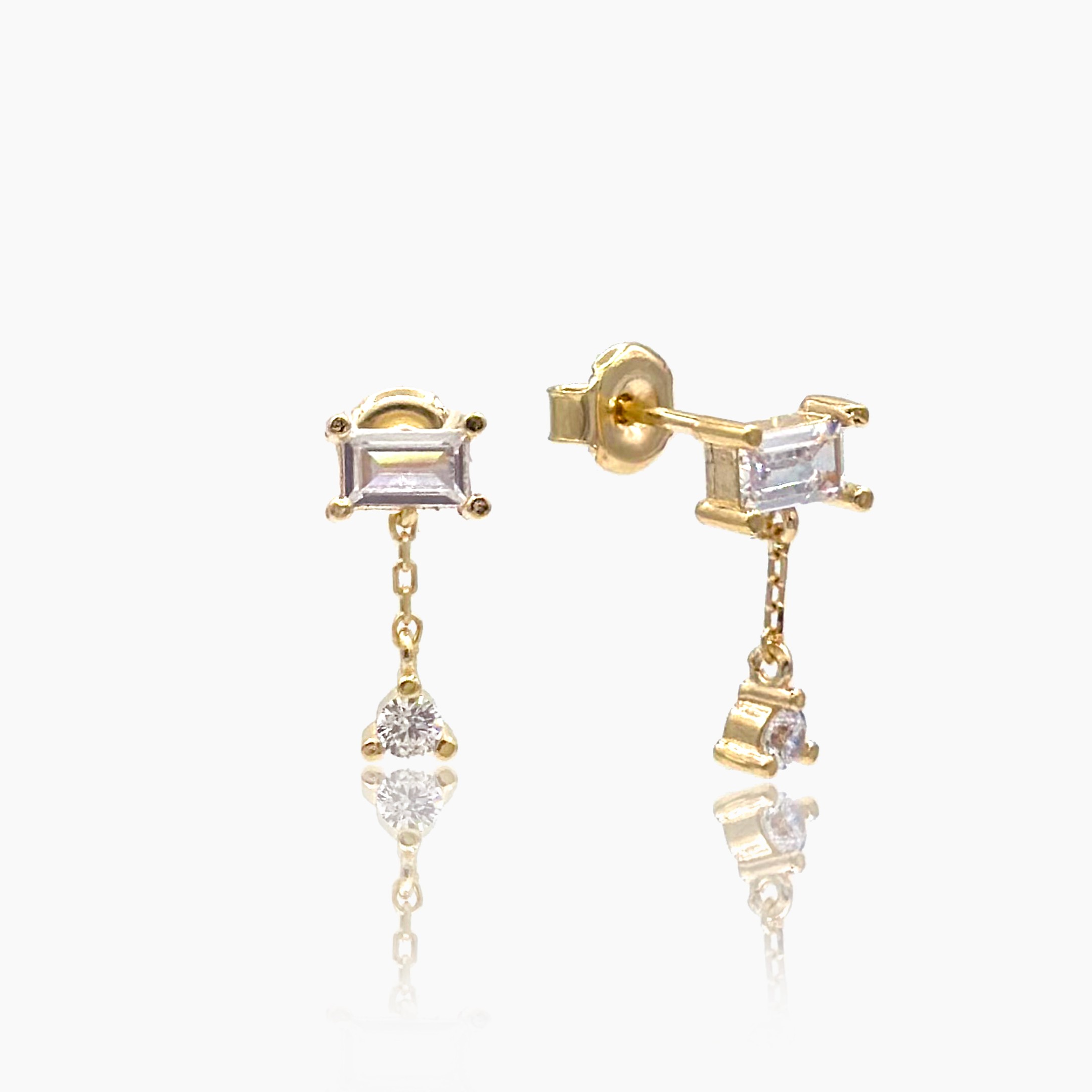 Iris Earrings - Gold