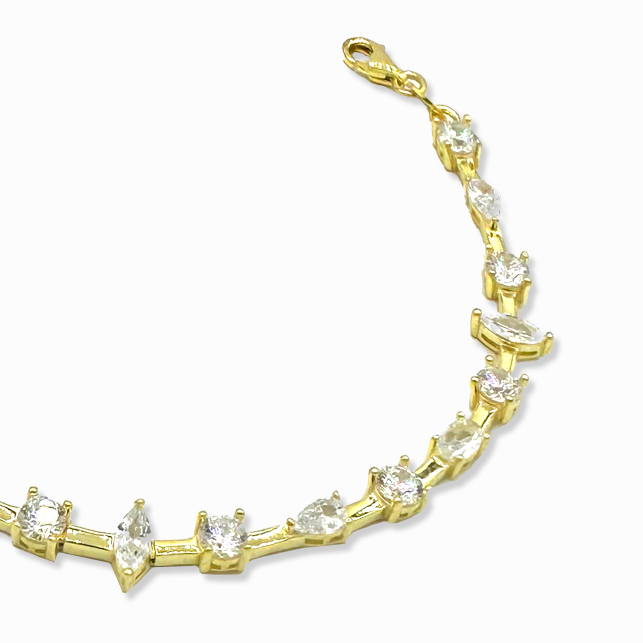 Marquise Waterway Bracelet - Gold