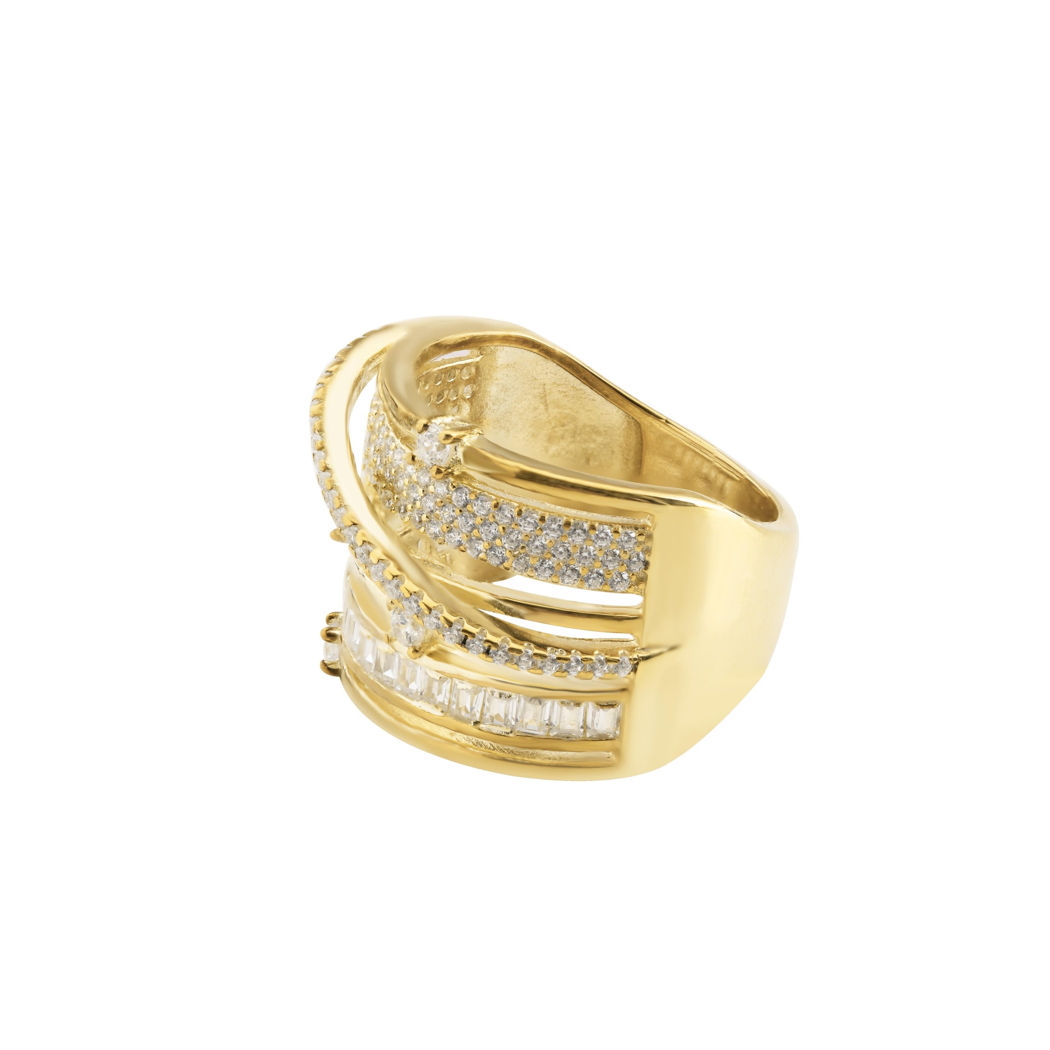 Baguette Exclusive Ring - Gold