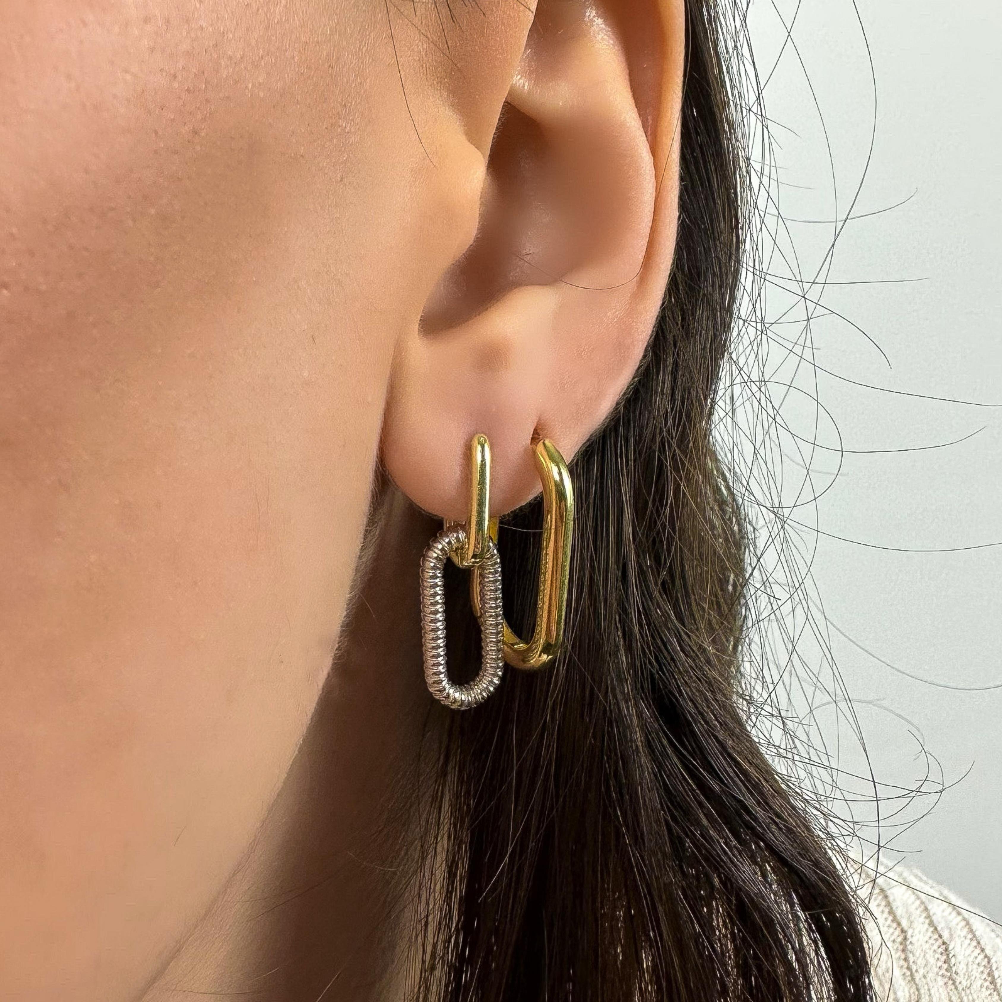 Perka Earrings - Gold