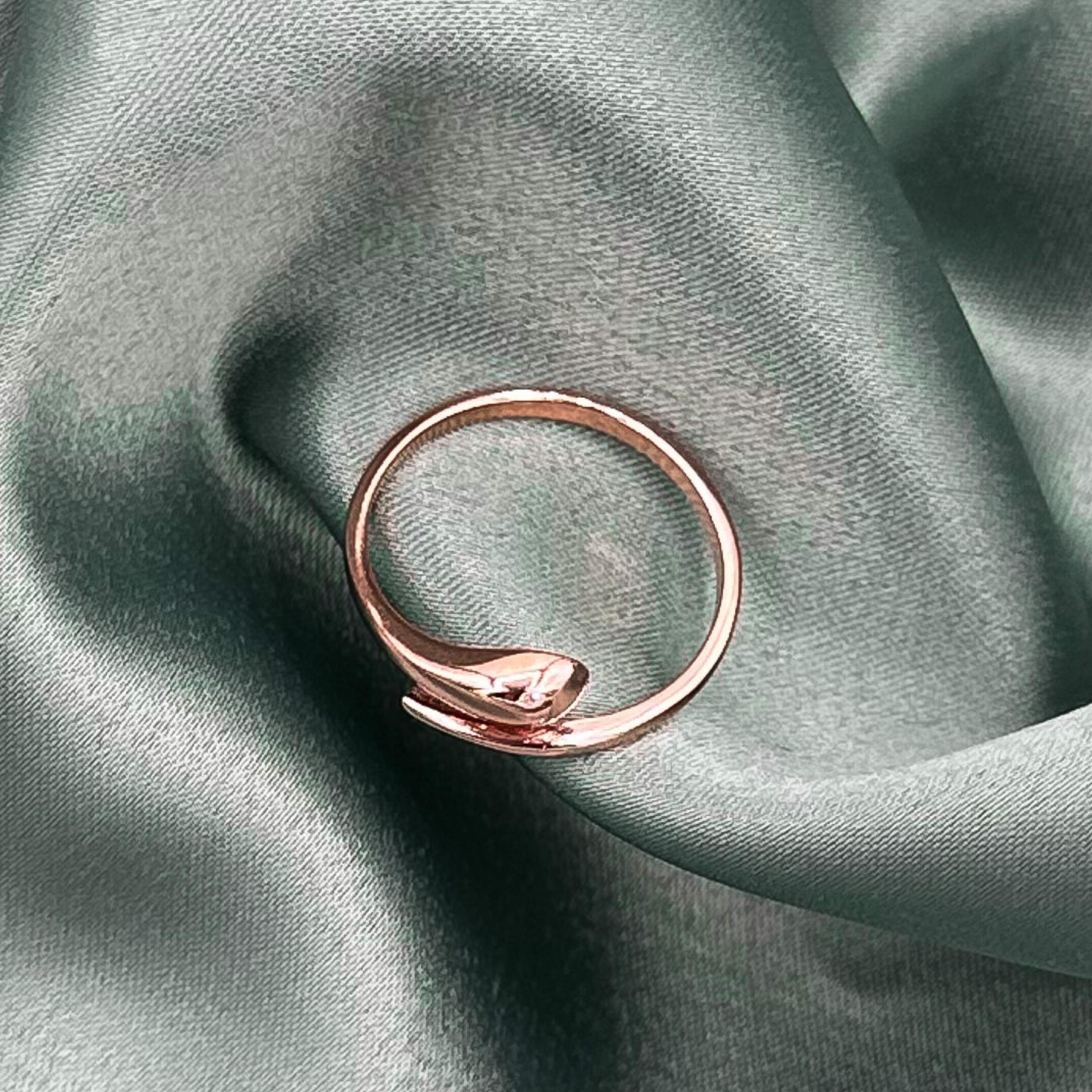 Serpent Ring - Rose Gold