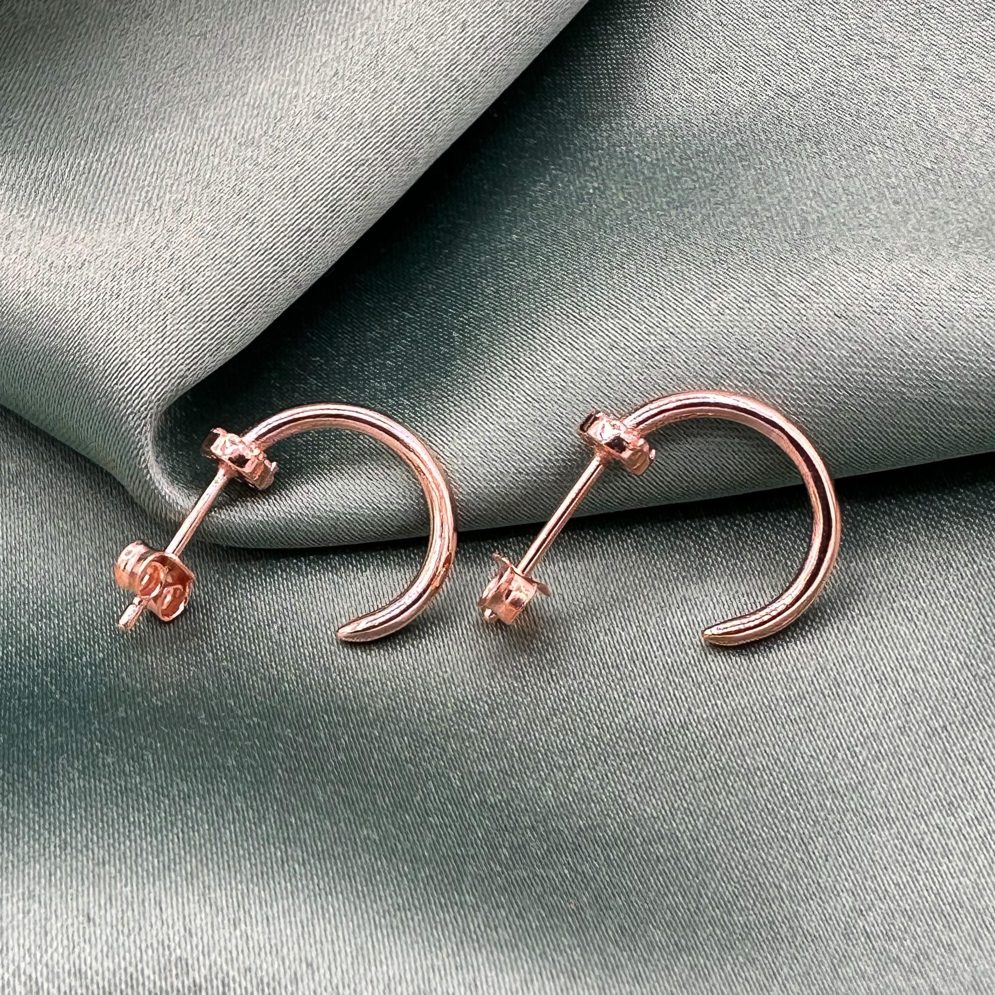 Luna Earrings - Rose Gold