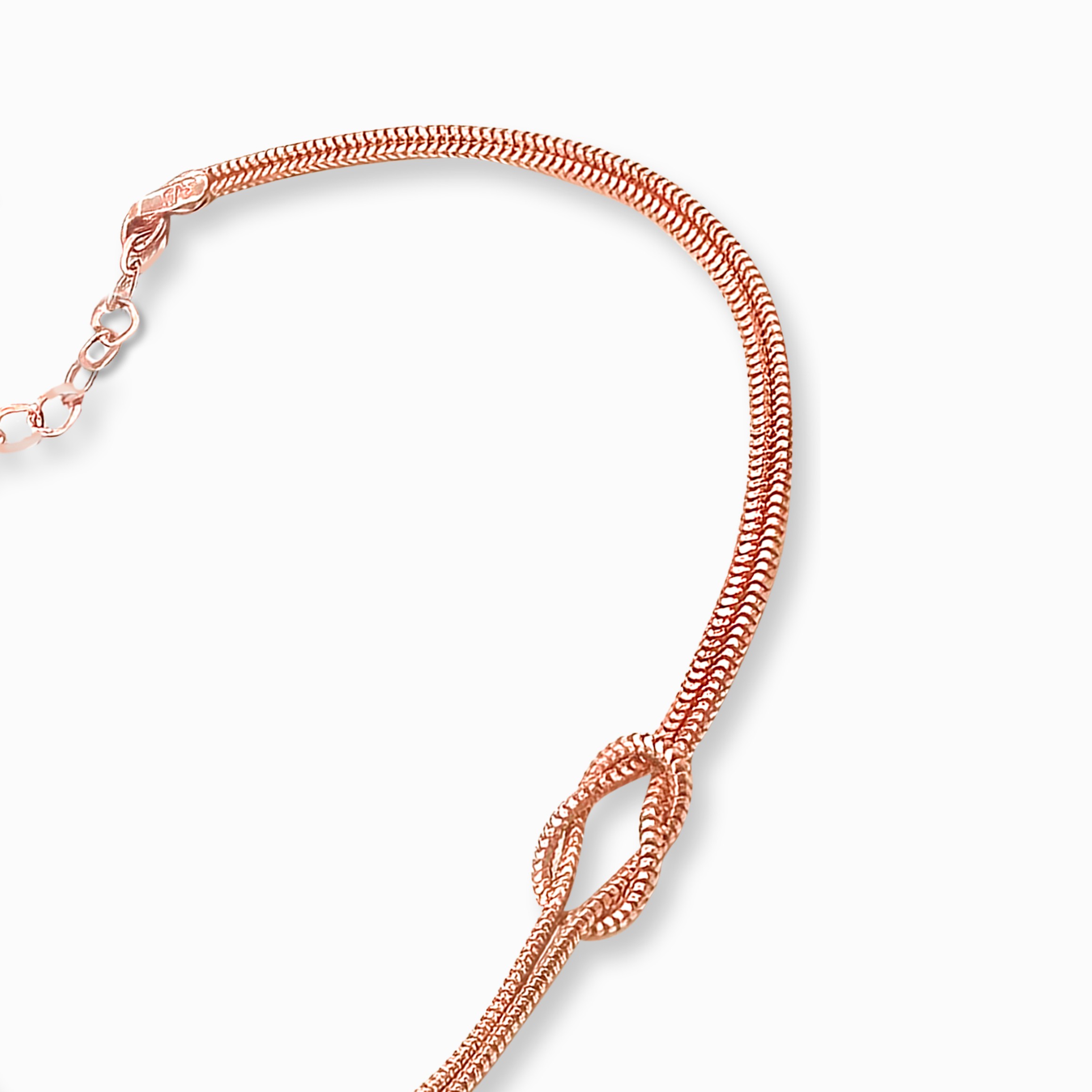 Knot Bracelet - Rose Gold