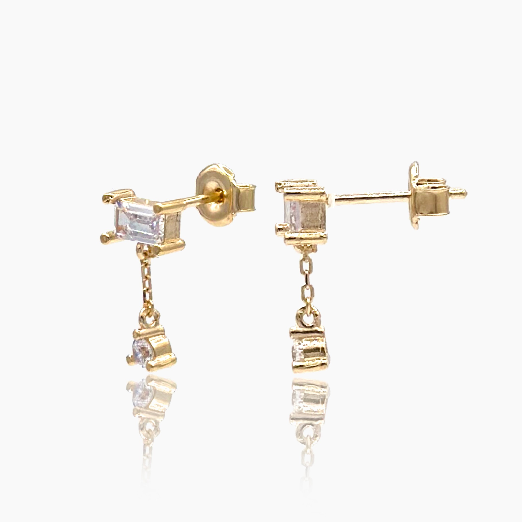 Iris Earrings - Gold