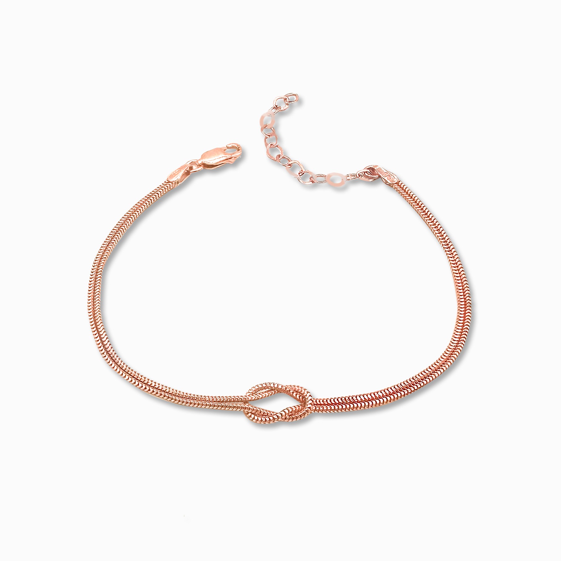 Knot Bracelet - Rose Gold