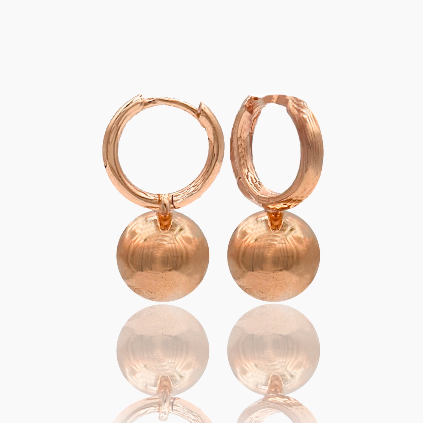 Sfera Earrings - Rose Gold