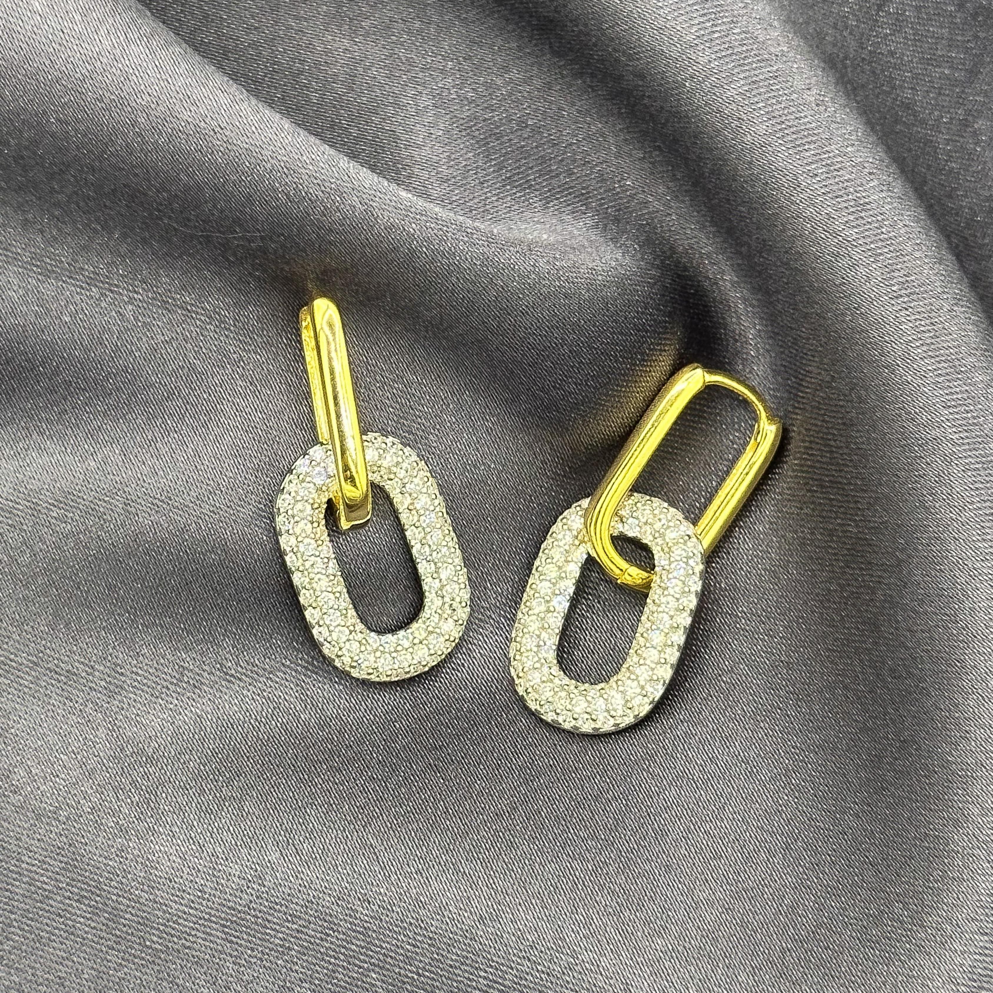 Zirconclip Earrings