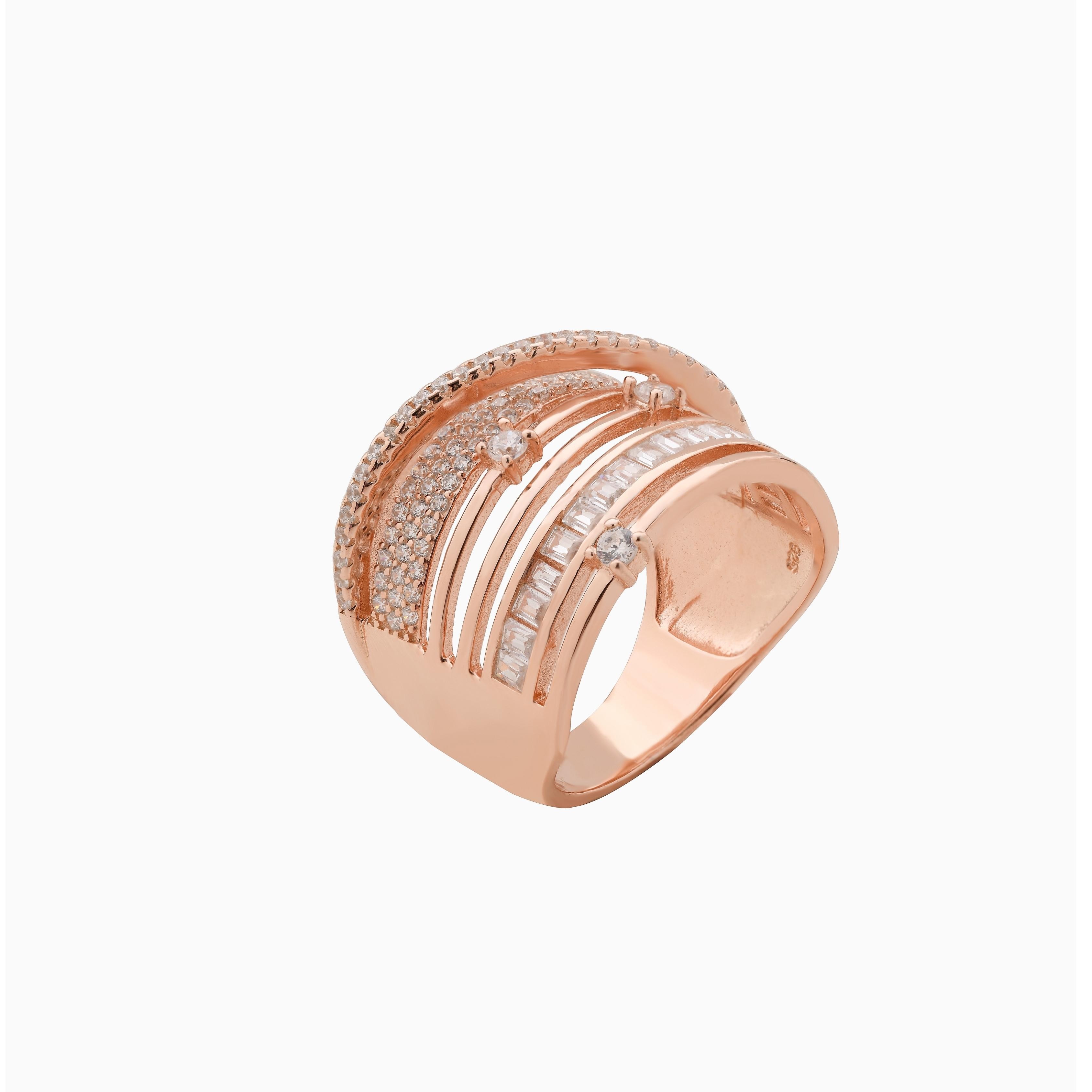 Baget Exclusive Yüzük - Rose Gold