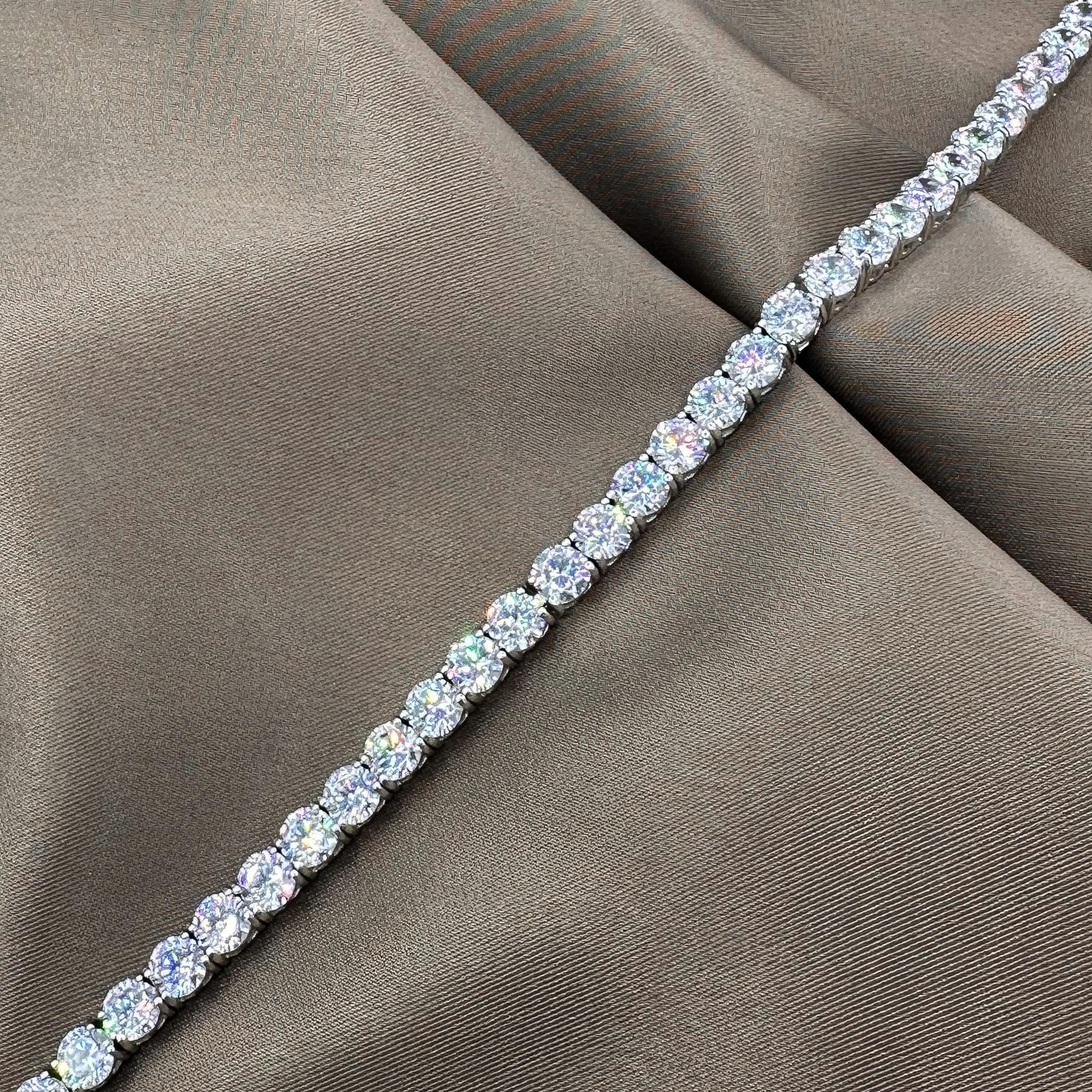 Diamond Cut Waterway Bracelet - 5 mm.