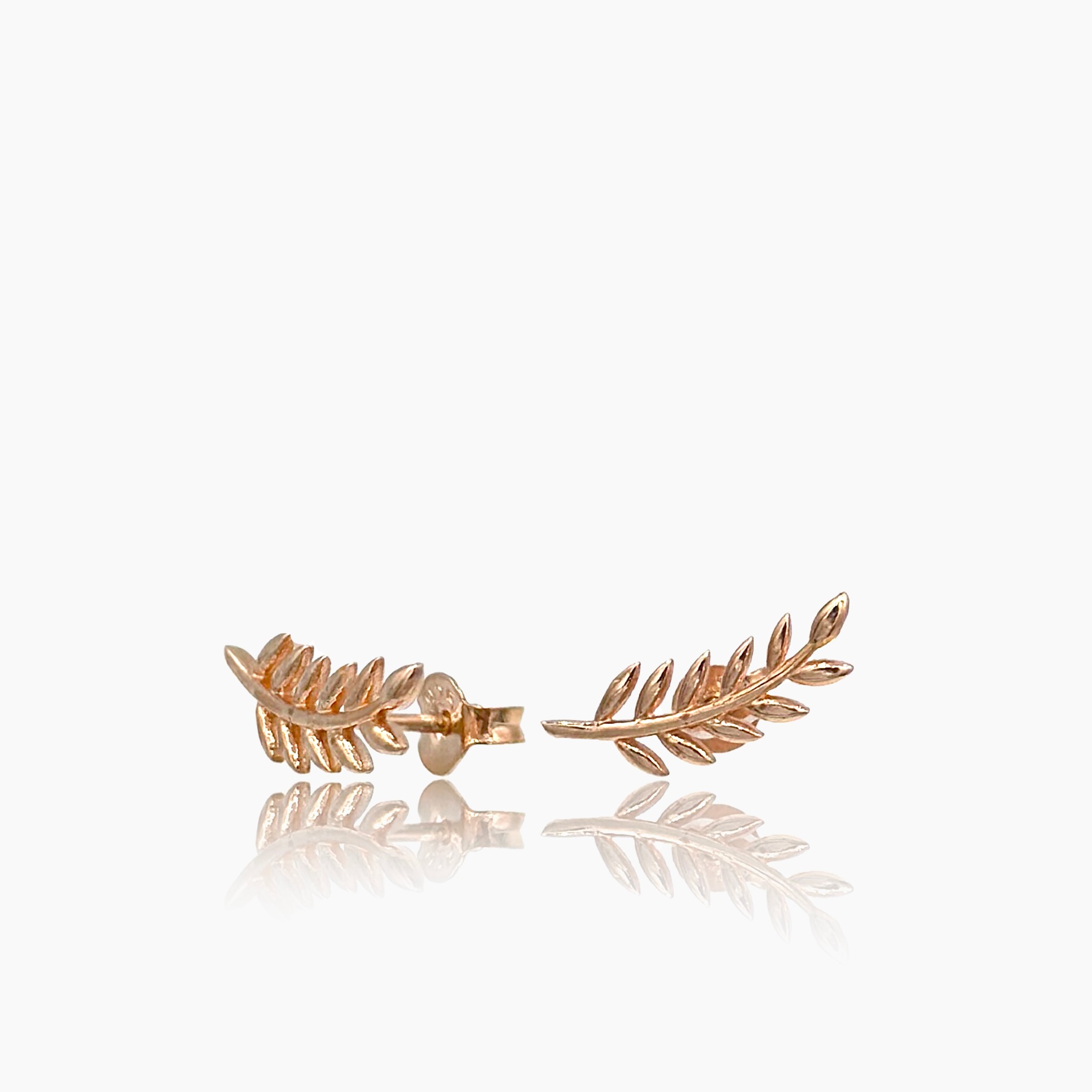 Spike Earrings - Rose Gold