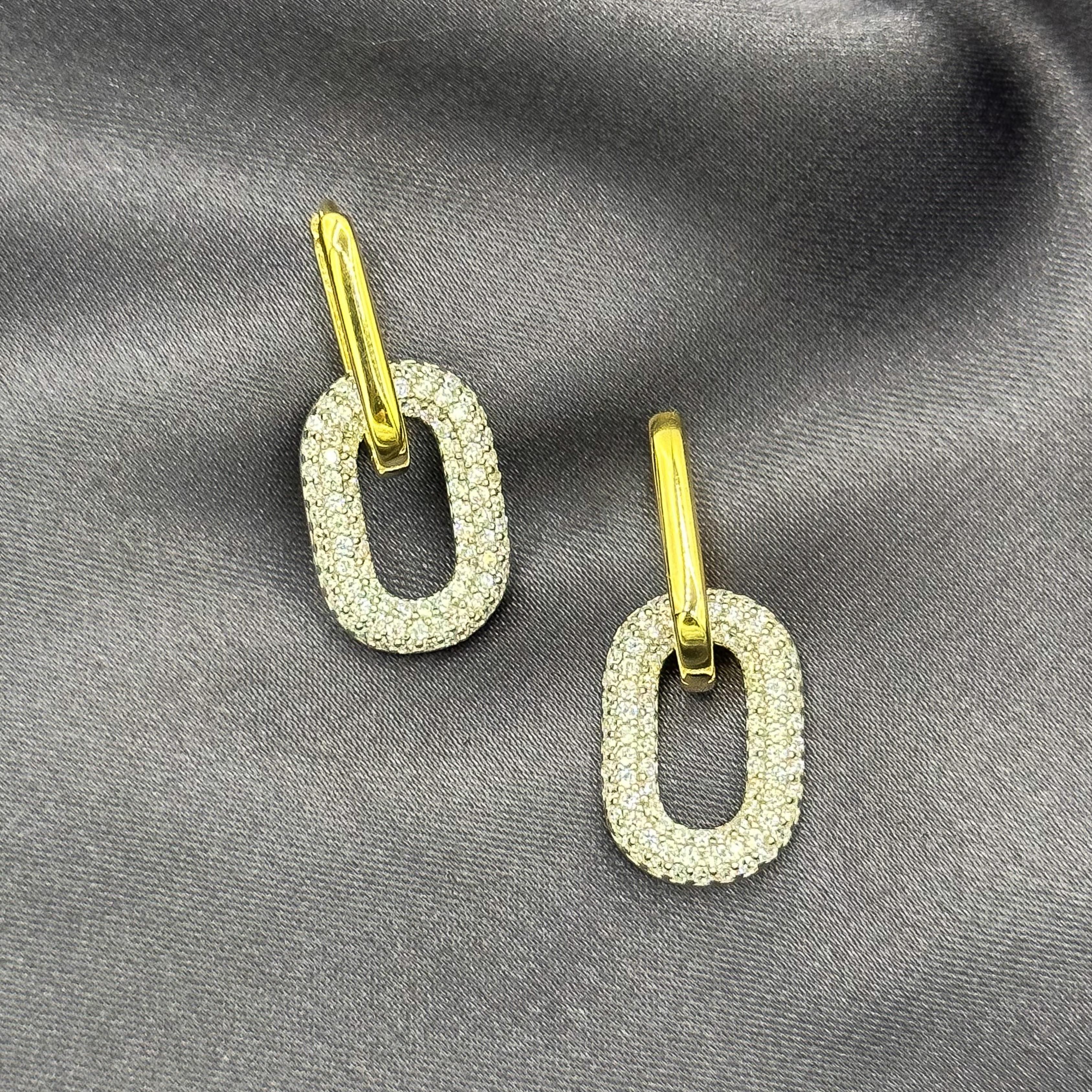 Zirconclip Earrings