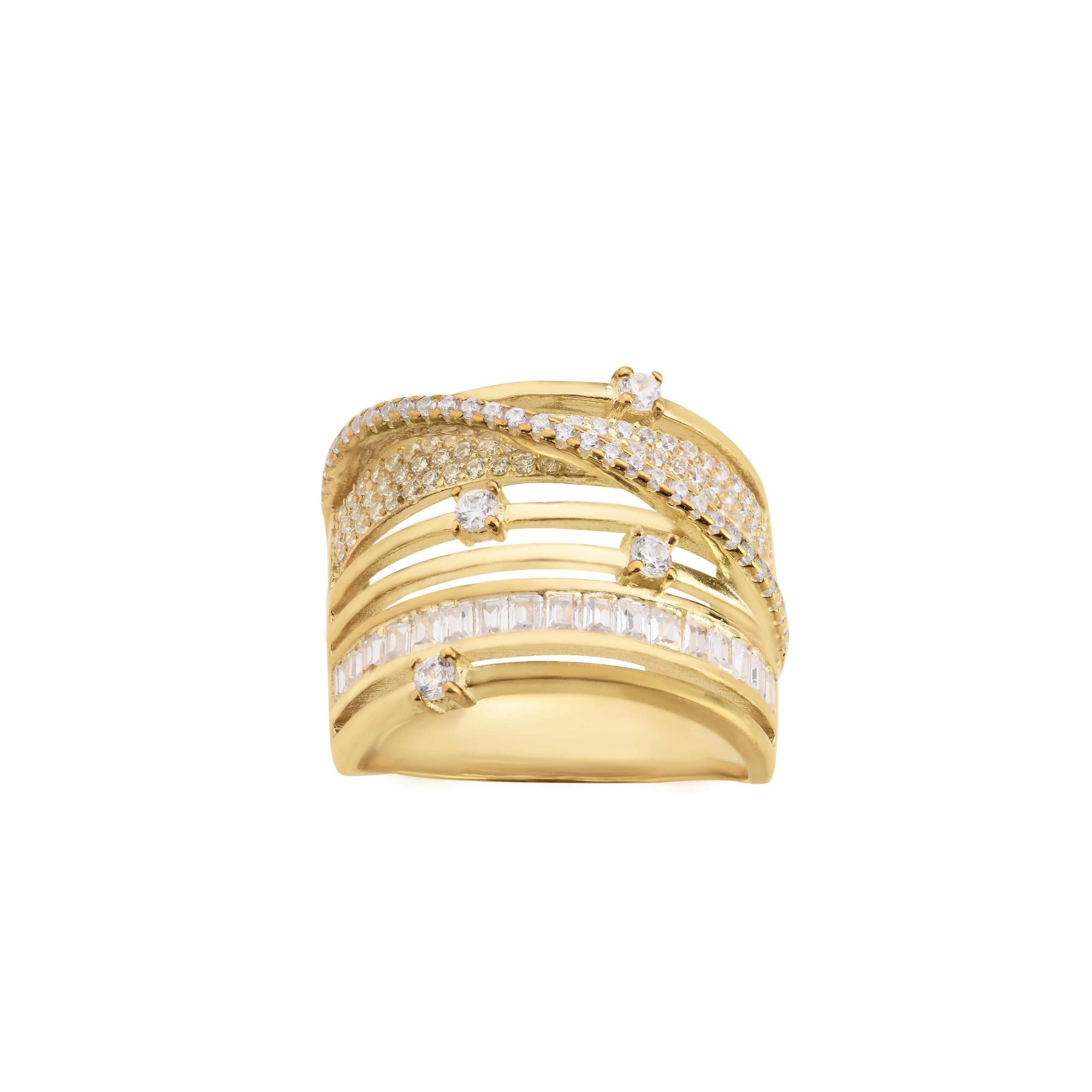 Baguette Exclusive Ring - Gold