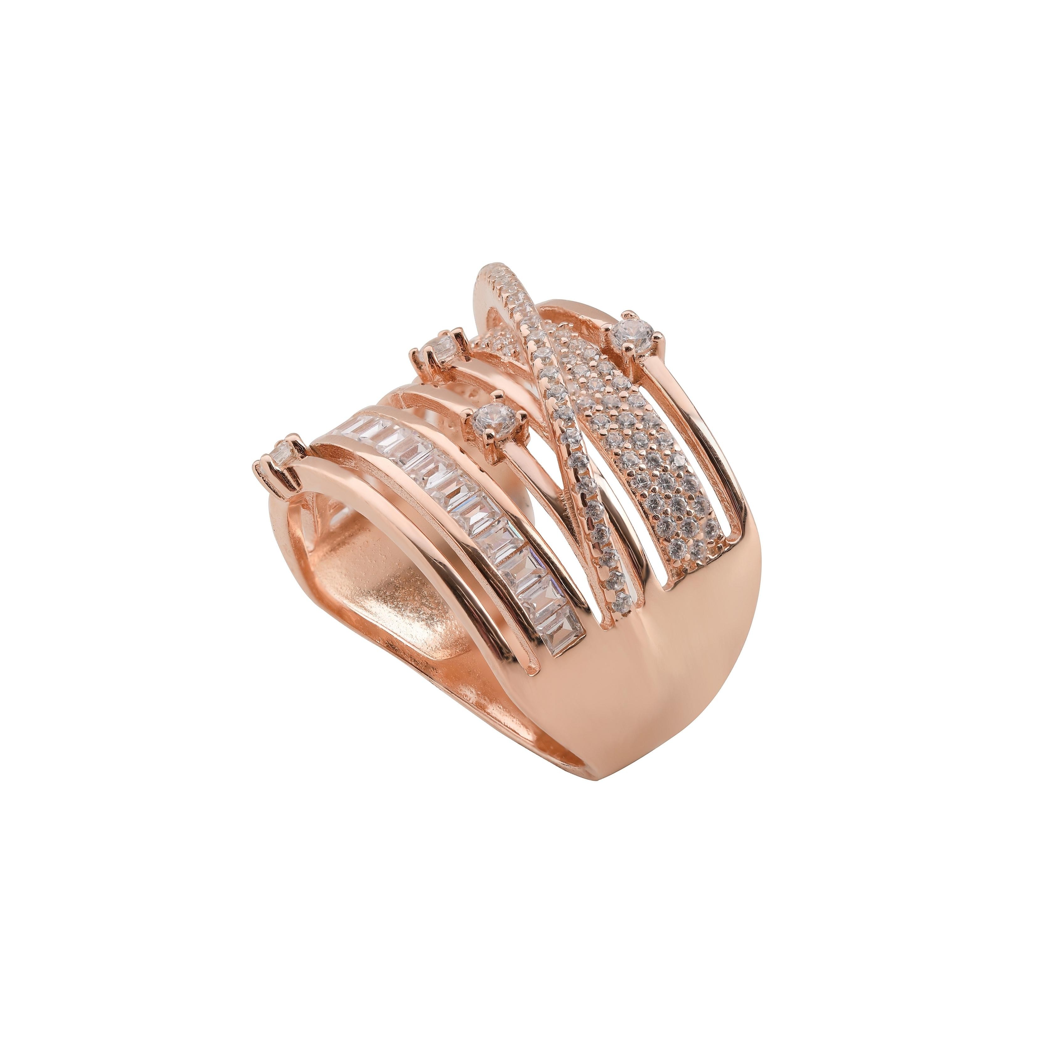 Baget Exclusive Yüzük - Rose Gold