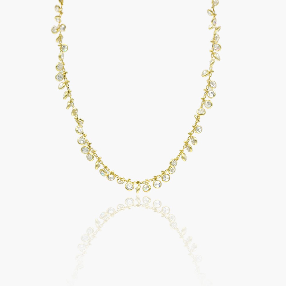 Borde Necklace - Gold