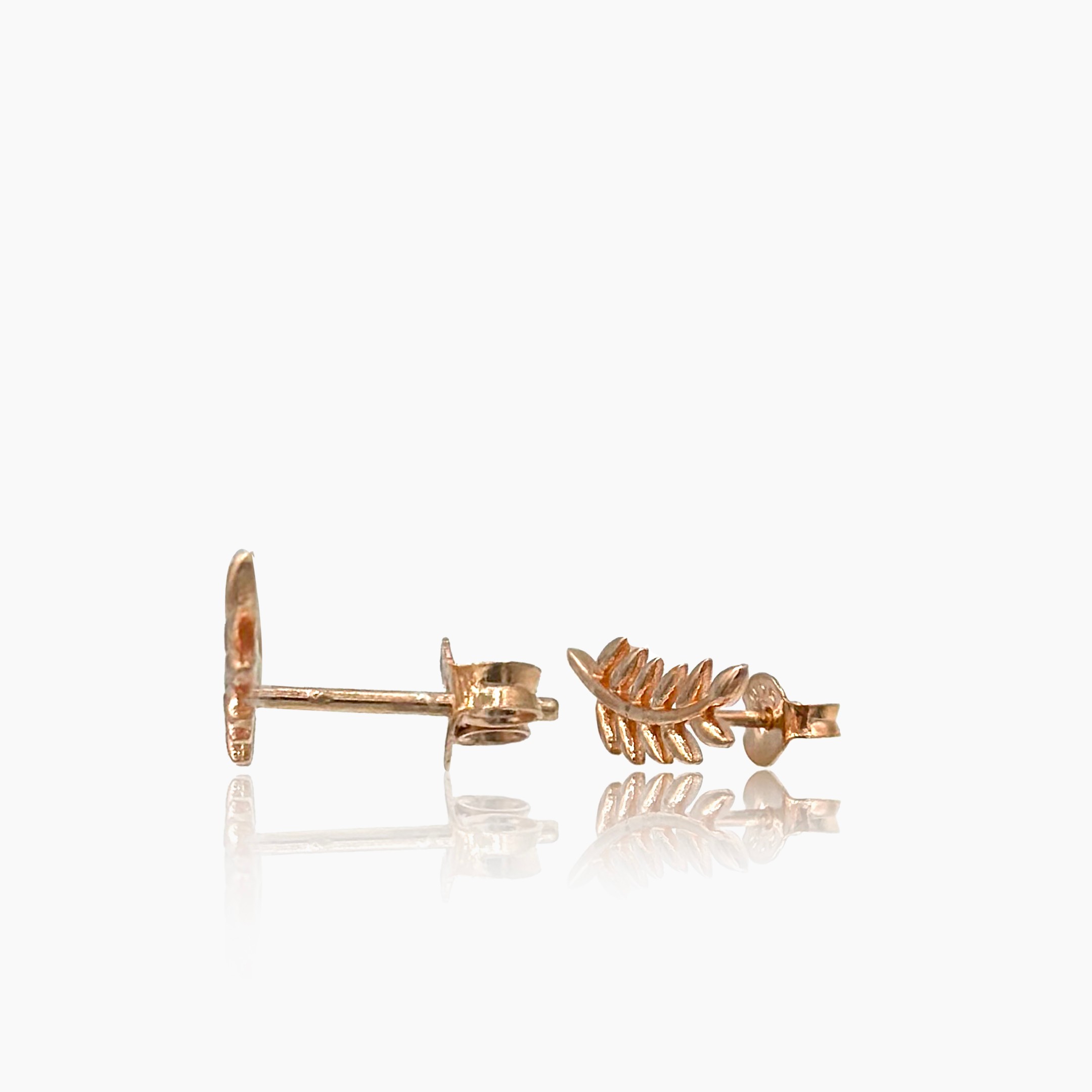 Spike Earrings - Rose Gold