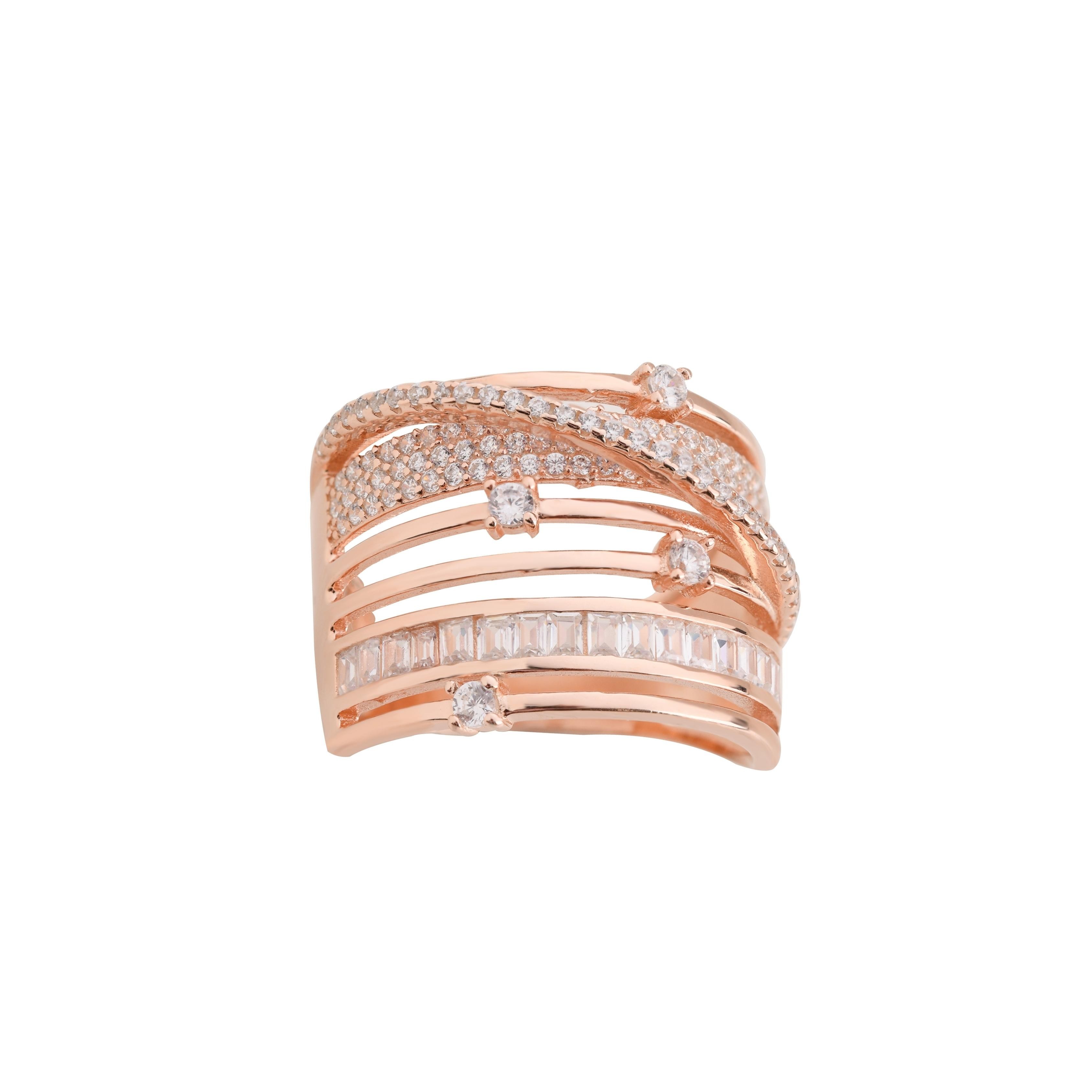 Baguette Exclusive Ring - Rose Gold