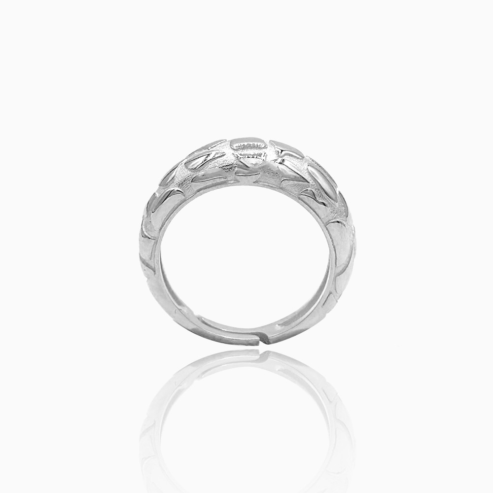 Embers Ring - Rhodium