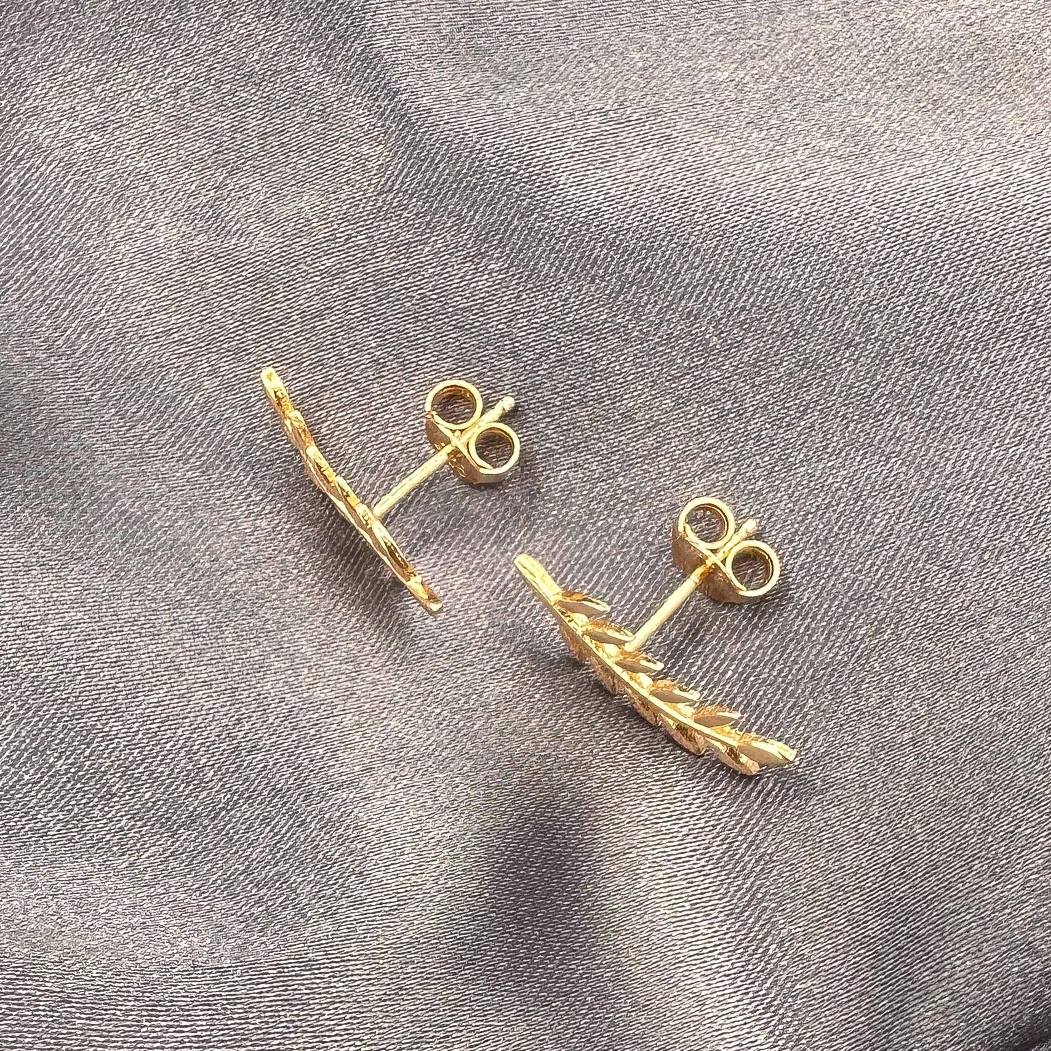 Spike Earrings - Rose Gold