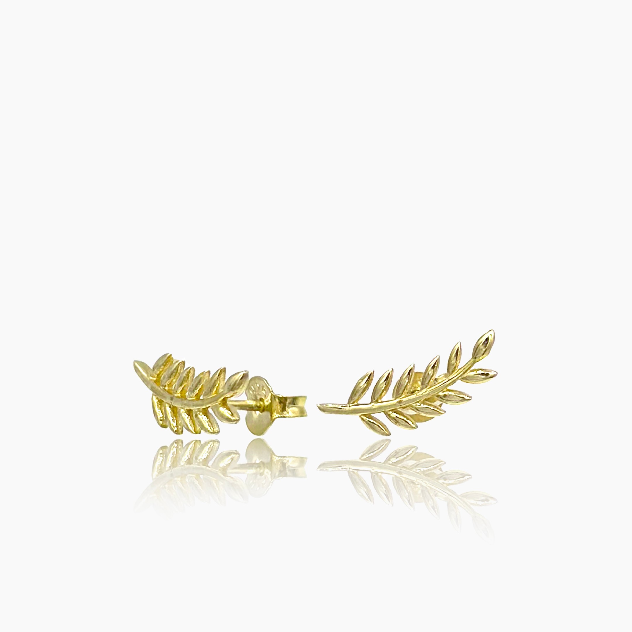 Spike Earrings - Gold