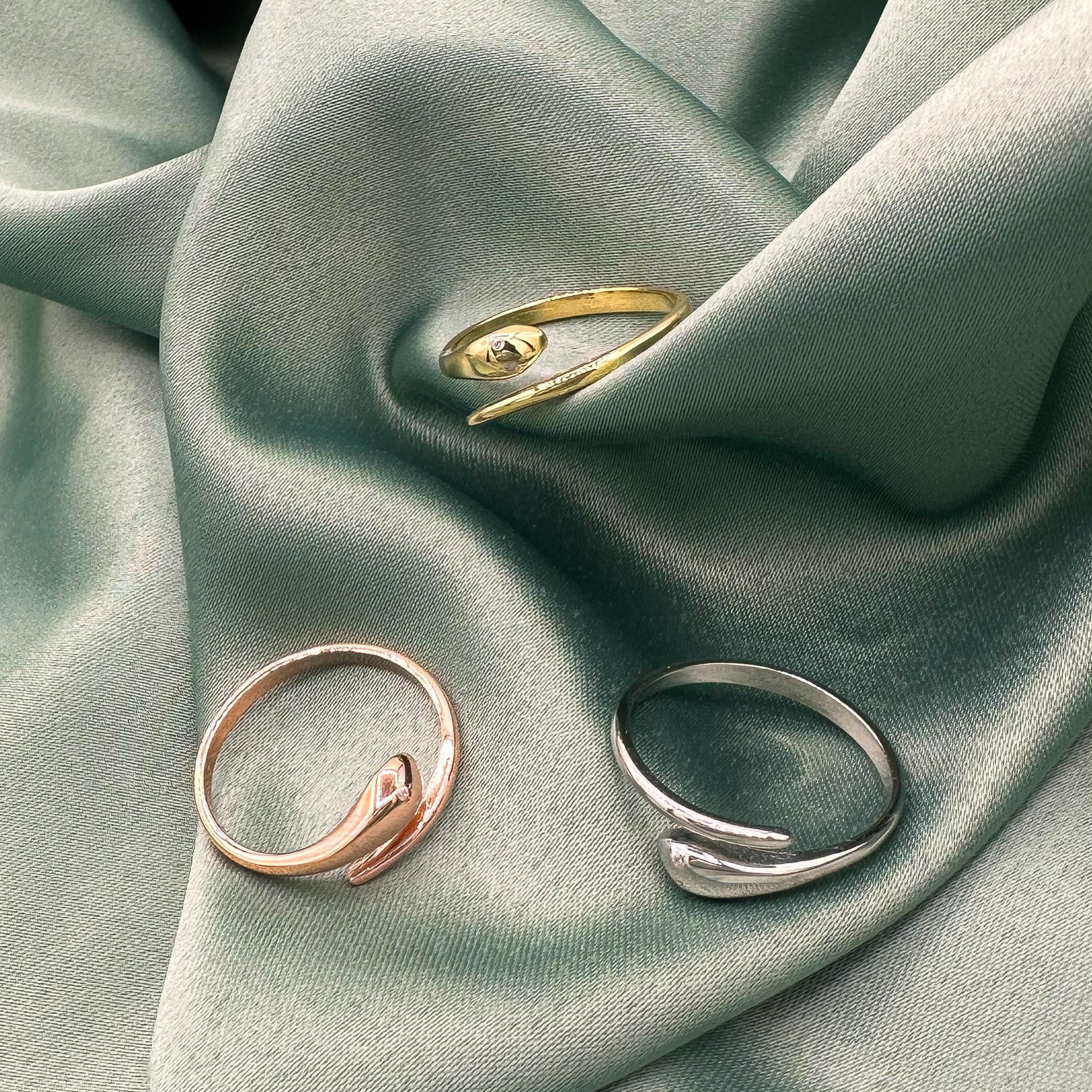 Serpent Ring - Rose Gold