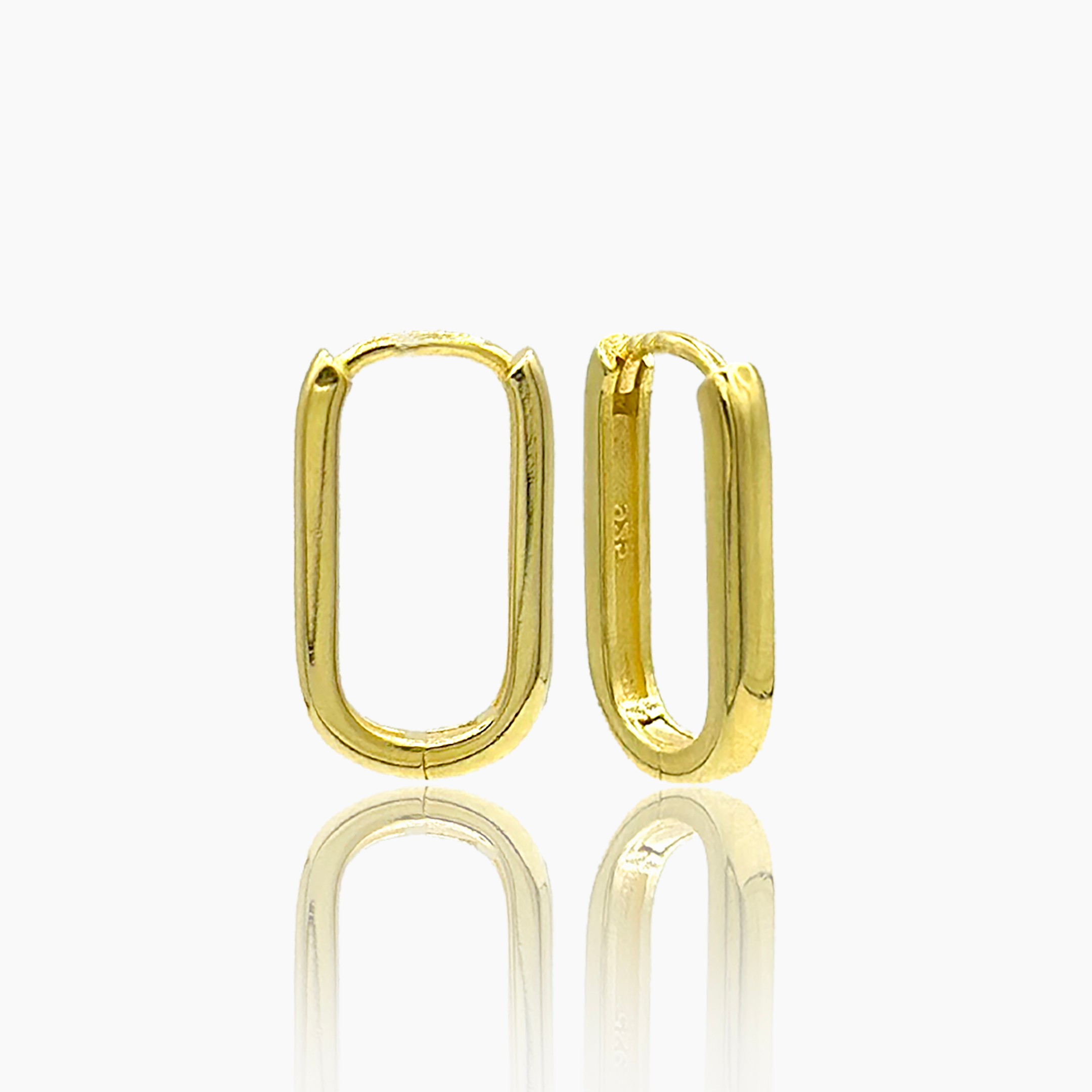 Mini Perka Earrings - Gold