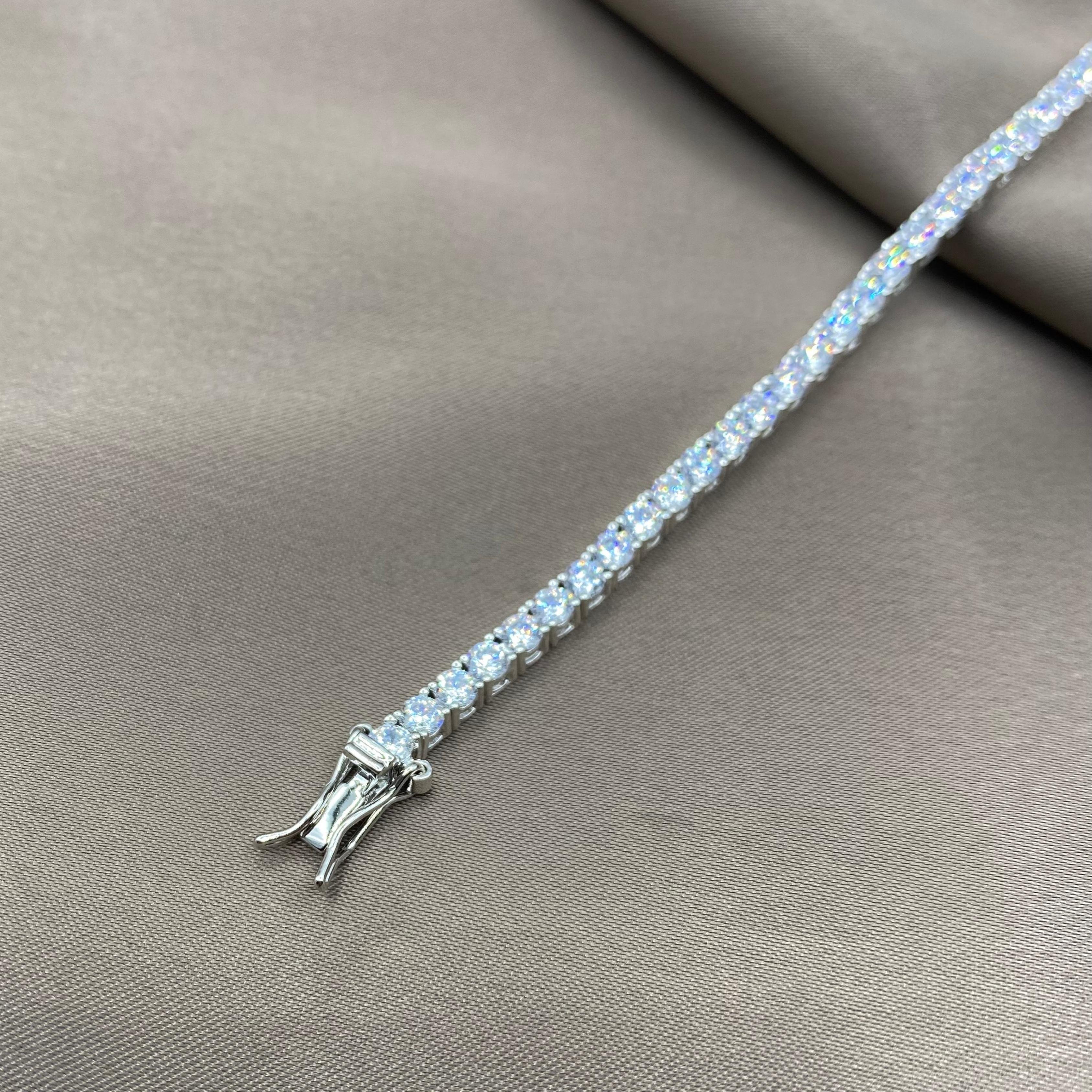 Diamond Cut Waterway Bracelet - 3 mm.