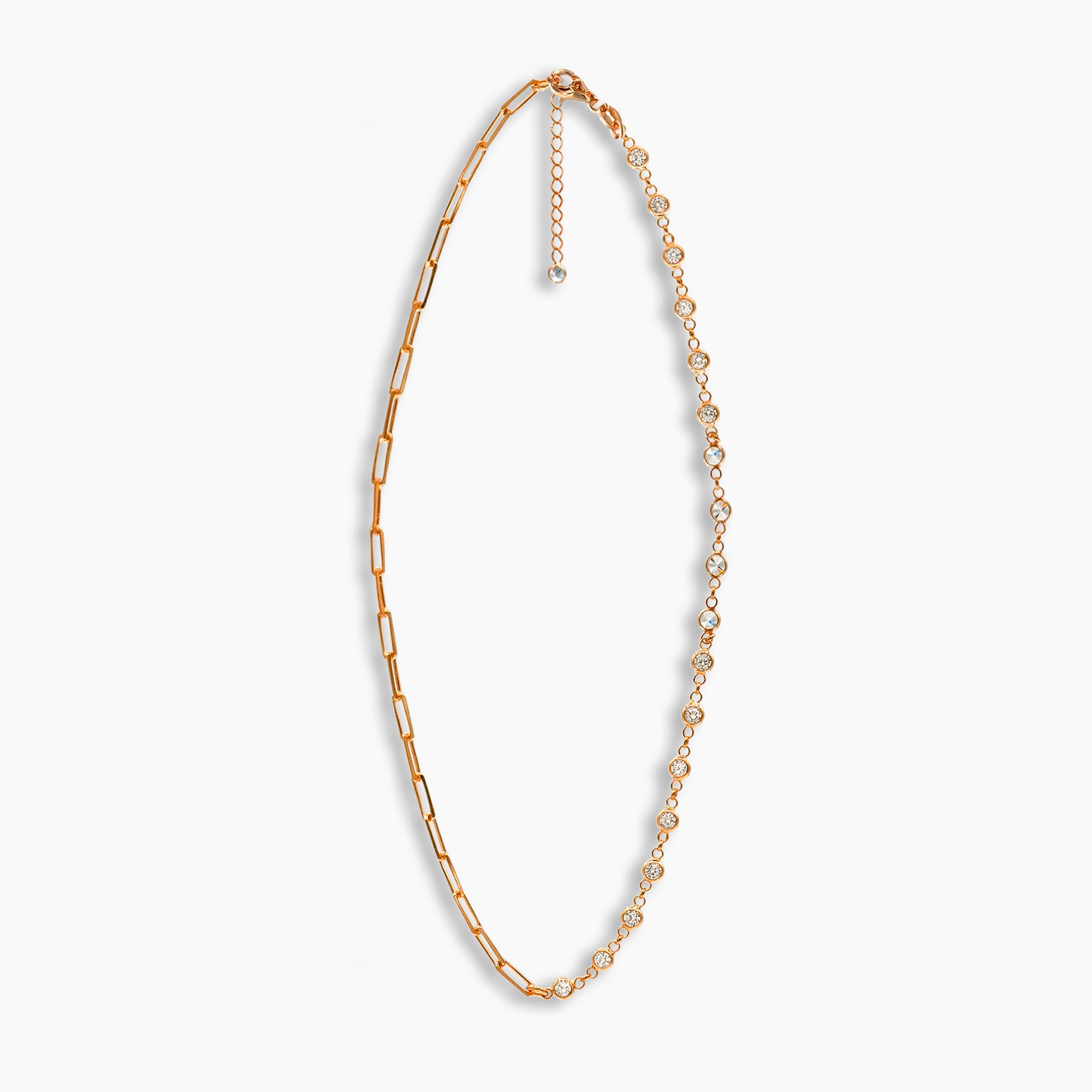 Koi Chain Necklace - Rose Gold