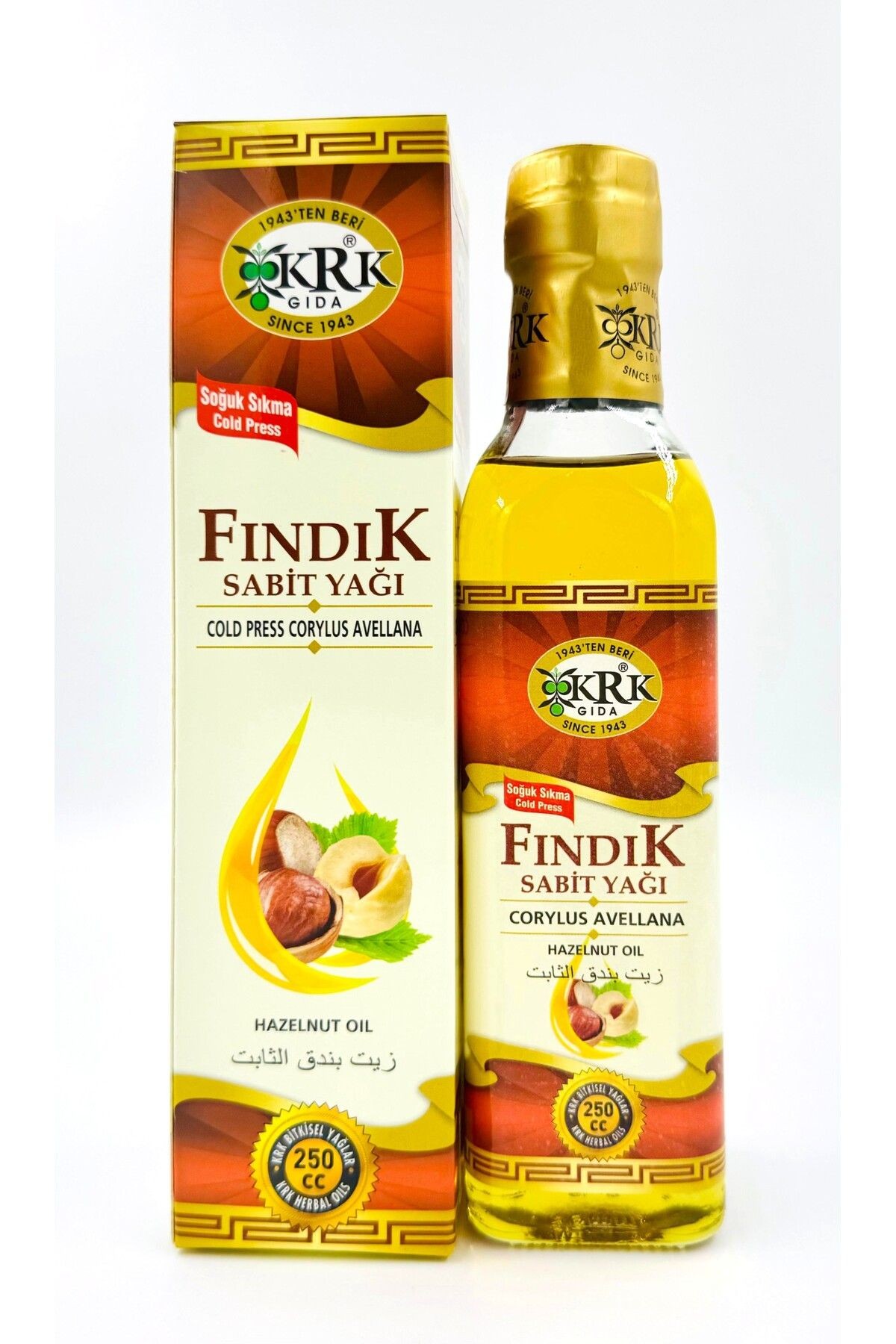 FINDIK YAĞI 250CC KRK GIDA