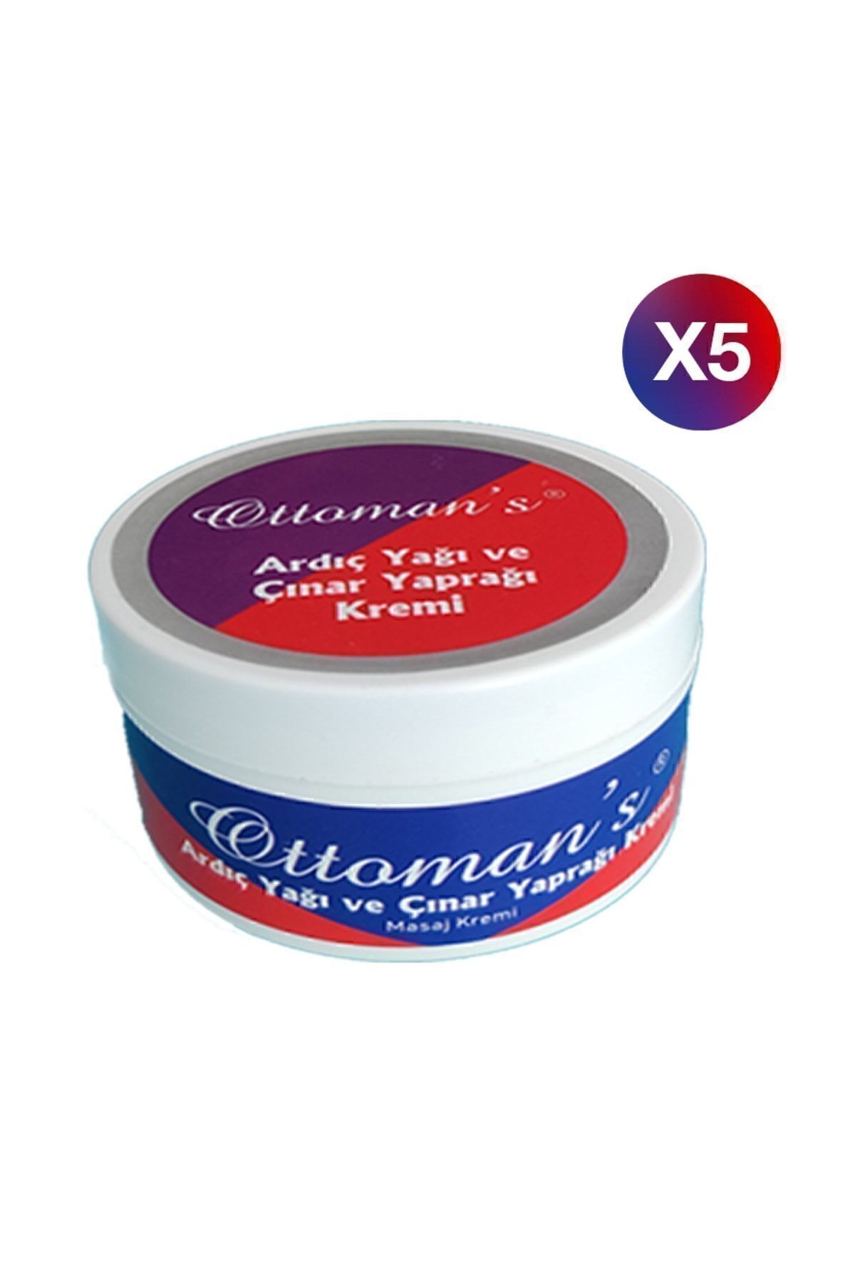 Ardıç Yağı Ve Çınar Yaprağı Kremi 100 ml 5 Adet
