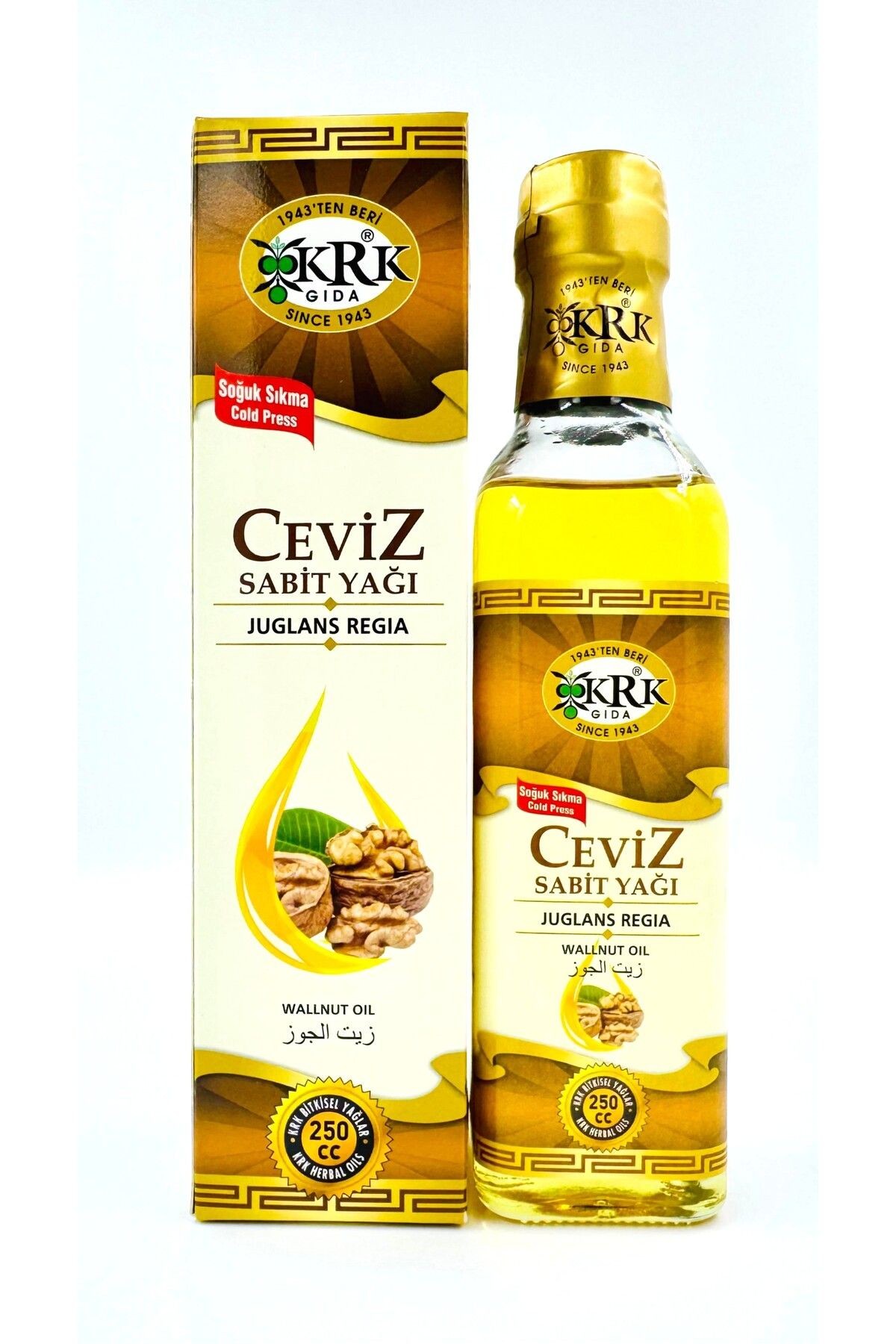 CEVİZ YAĞI 250CC KRK GIDA