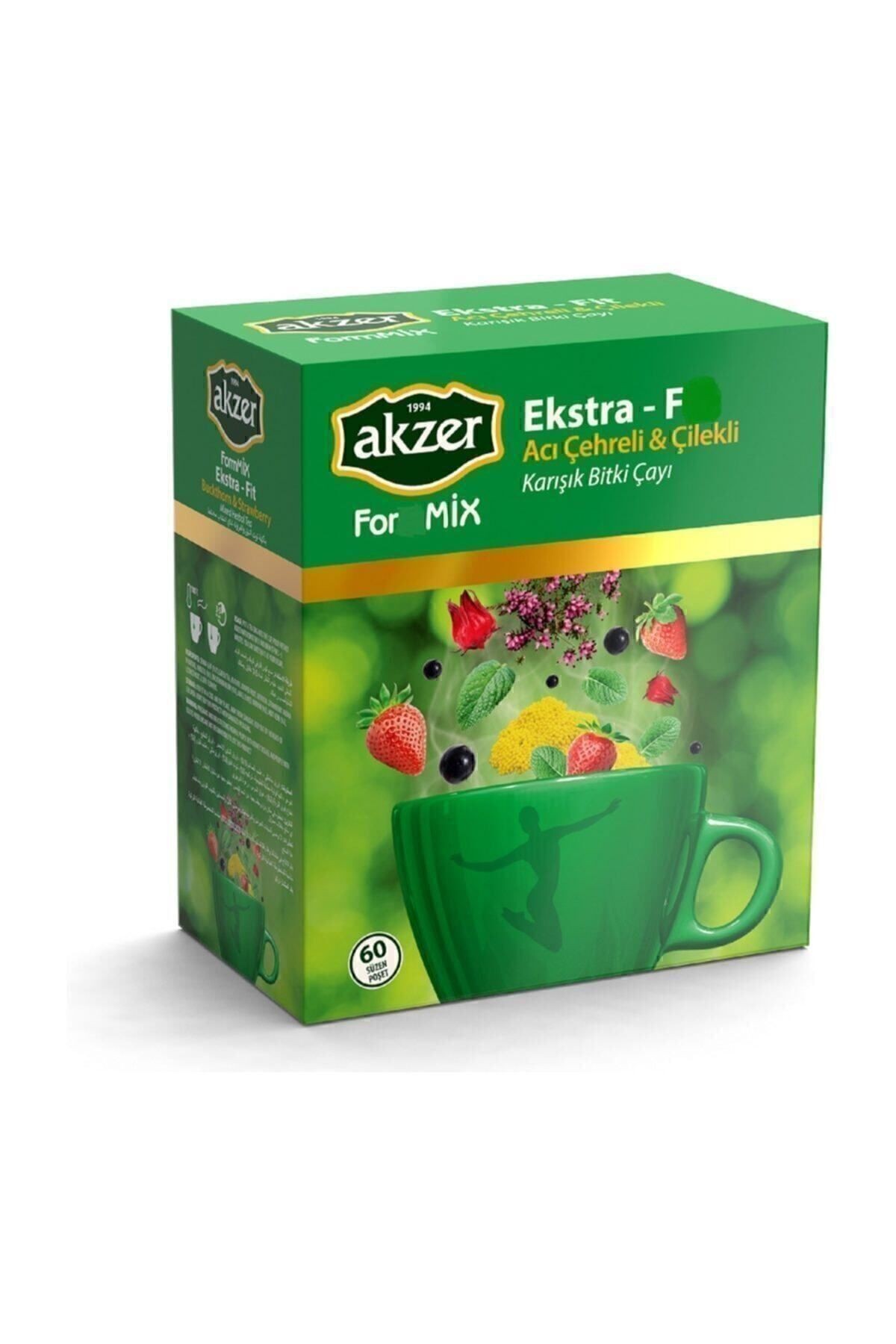 Formmix Extra Fit Karışık Bitkisel Çay Acı Cehre Ve Çilek Parçacıklı