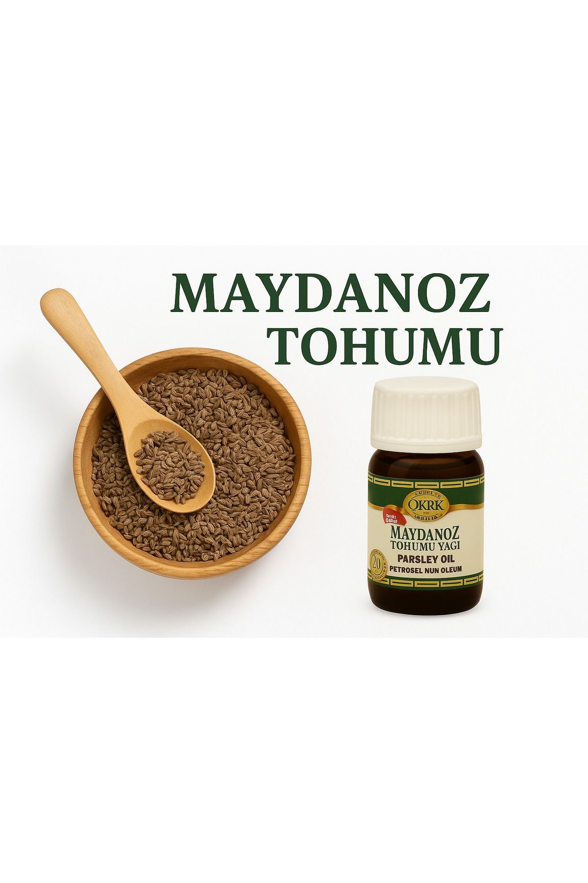 Maydanoz Tohumu Yağı 20 ML Soğuk Sıkım - Maserasyon