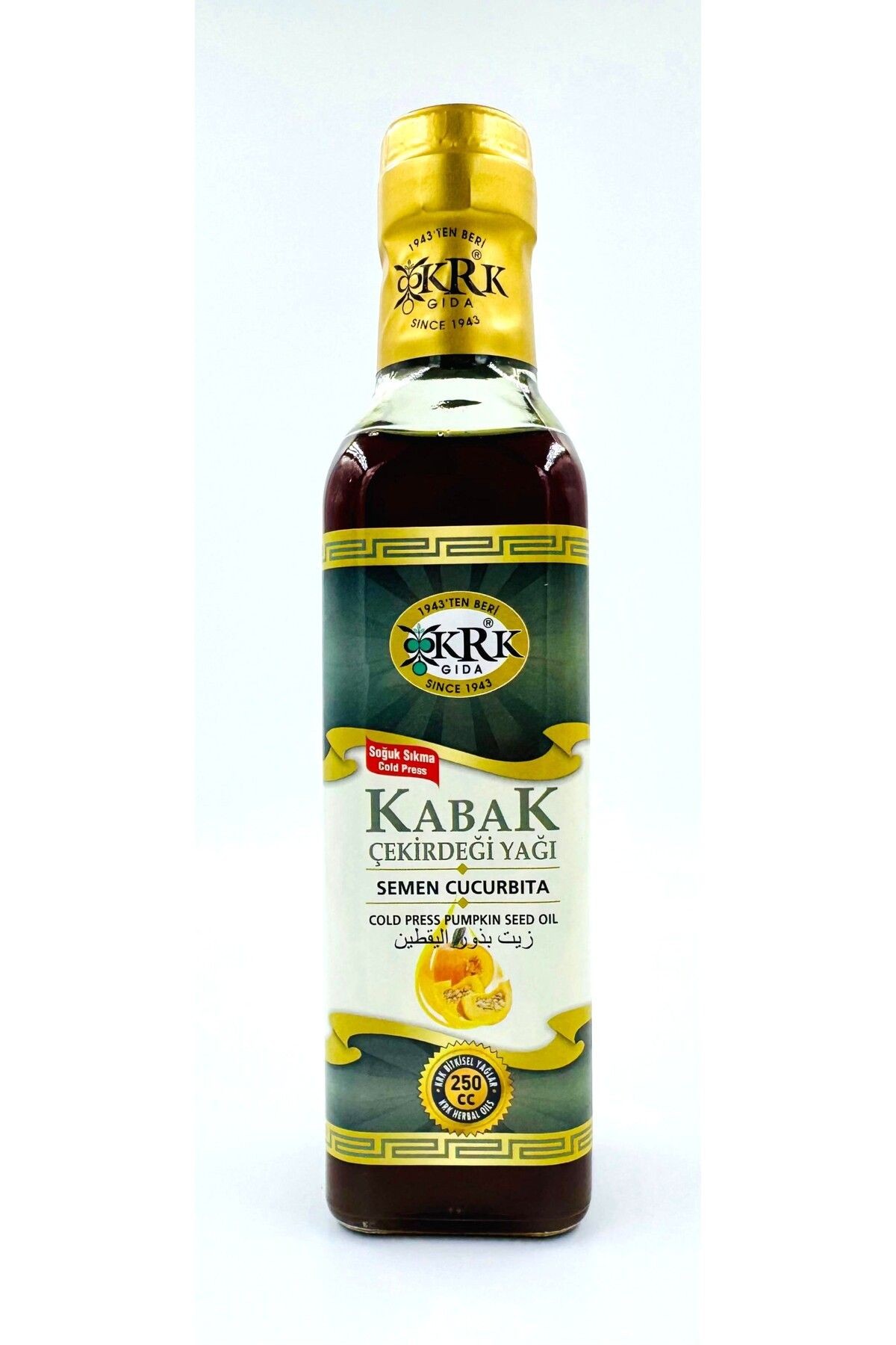 KABAK ÇEKİRDEĞİ YAĞI 250CC KRK GIDA