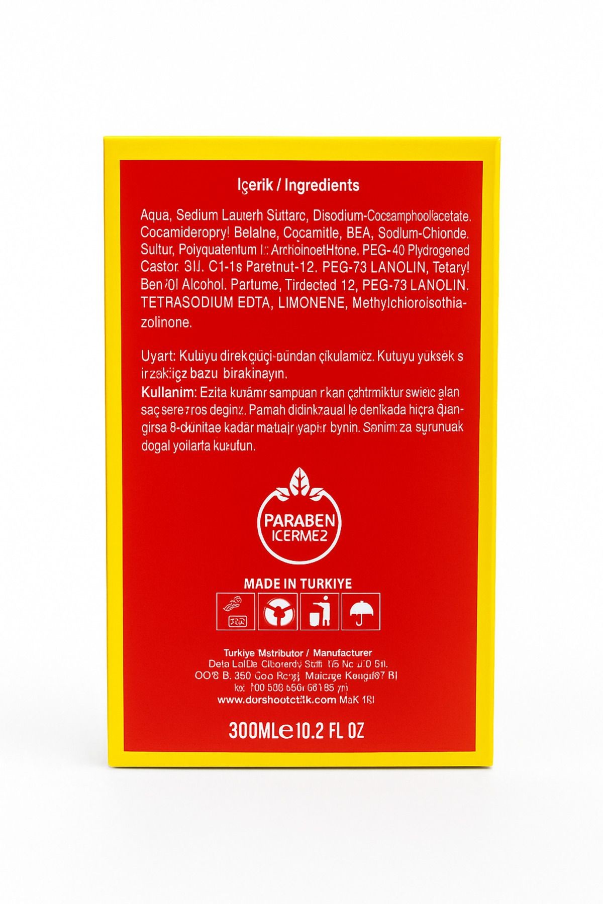 Karşıtı Ezga 300 ML Kükürtlü Şampuan