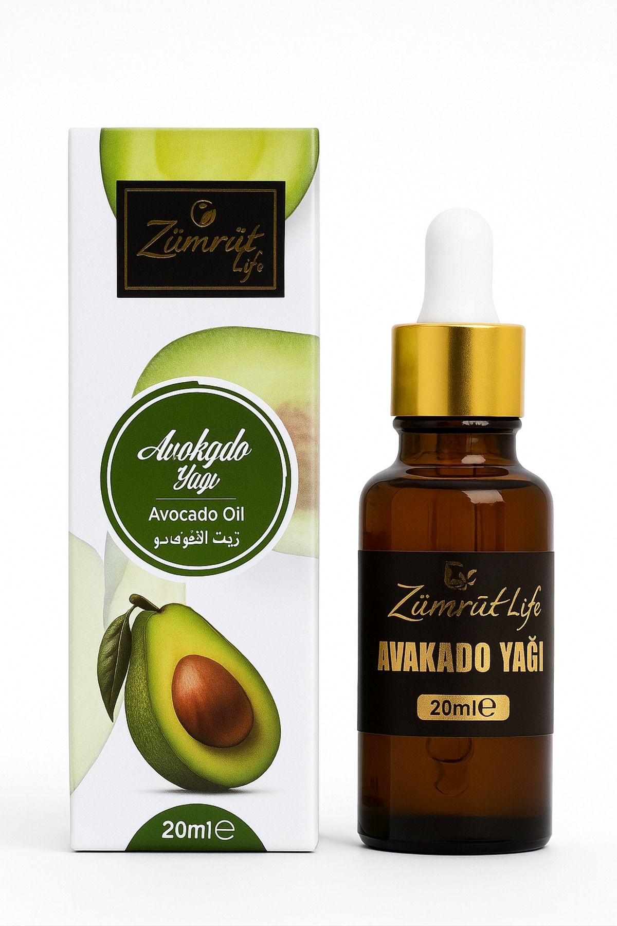 %100 Doğal Avokado Yağı – 20 ml