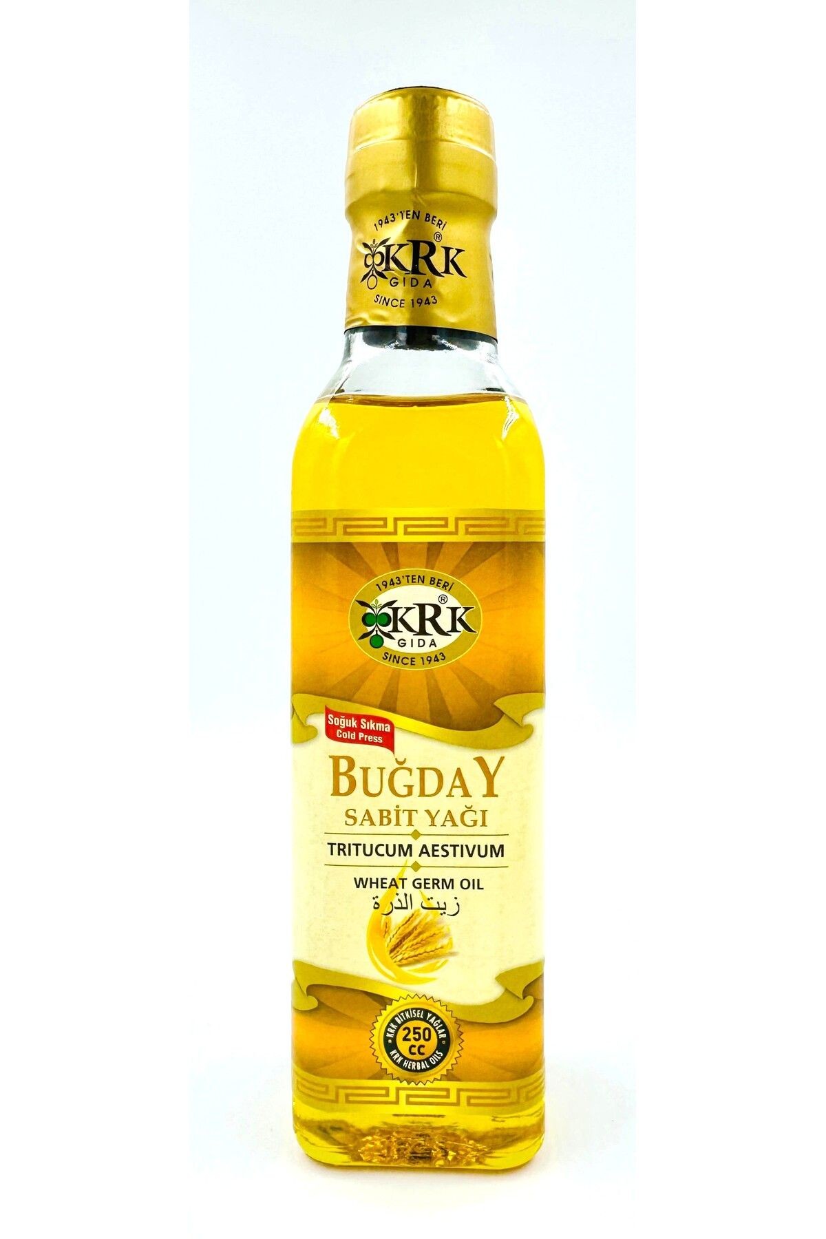 Buğday Soğuk Sıkım Yağı Triticum aestivum 250 ml