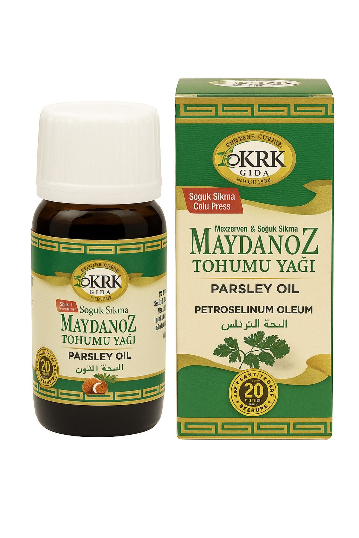 Maydanoz Tohumu Yağı 20 ML Soğuk Sıkım - Maserasyon